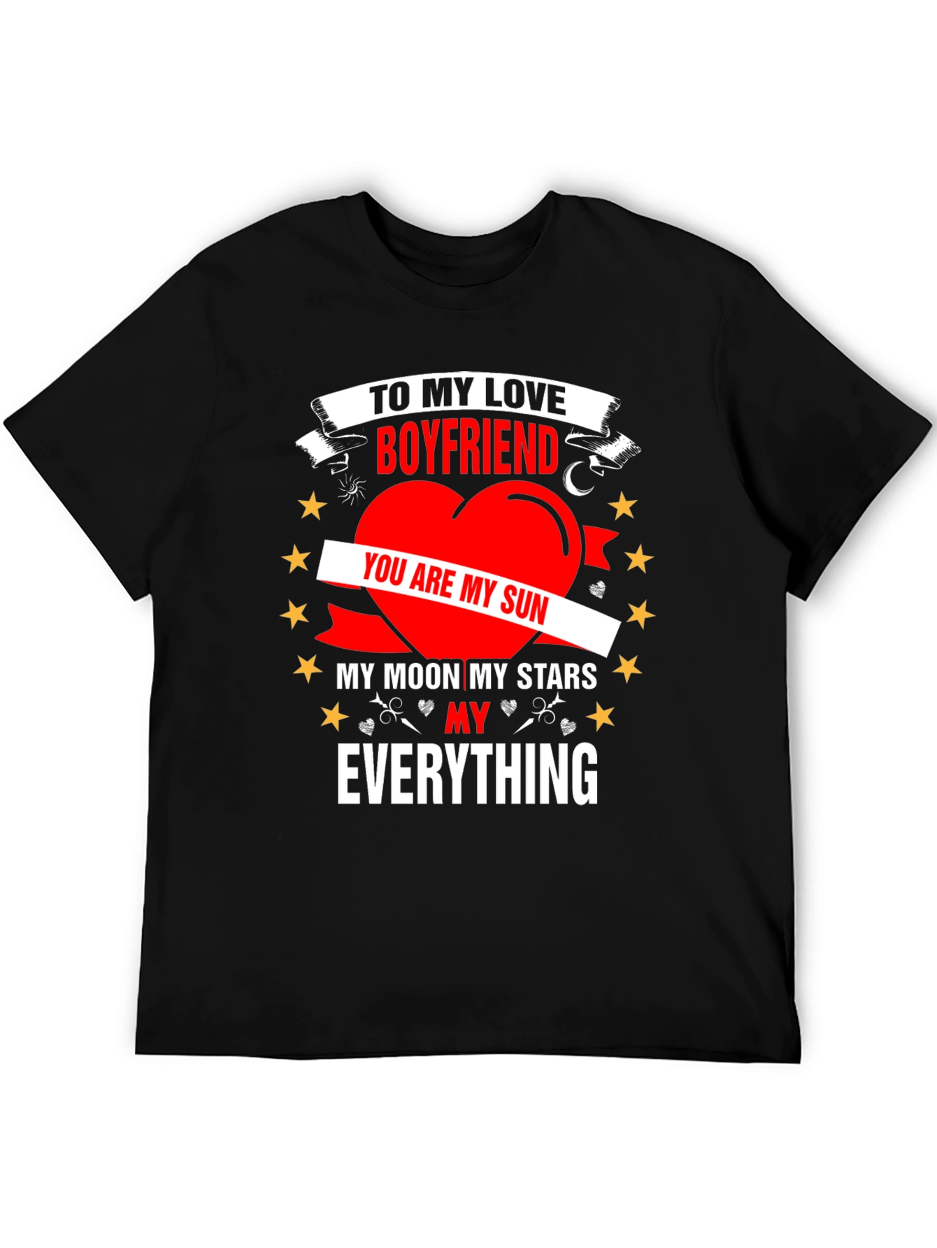 To My Love Boyfriend Graphic Tee