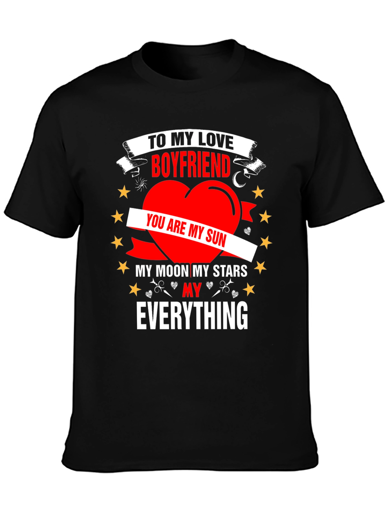 To My Love Boyfriend Graphic Tee