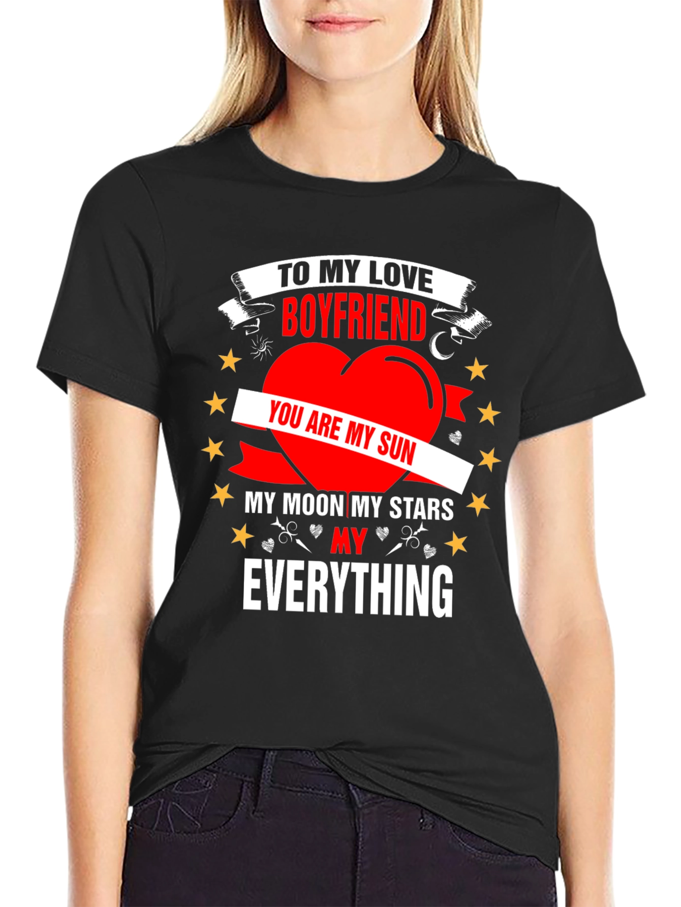 To My Love Boyfriend Graphic Tee
