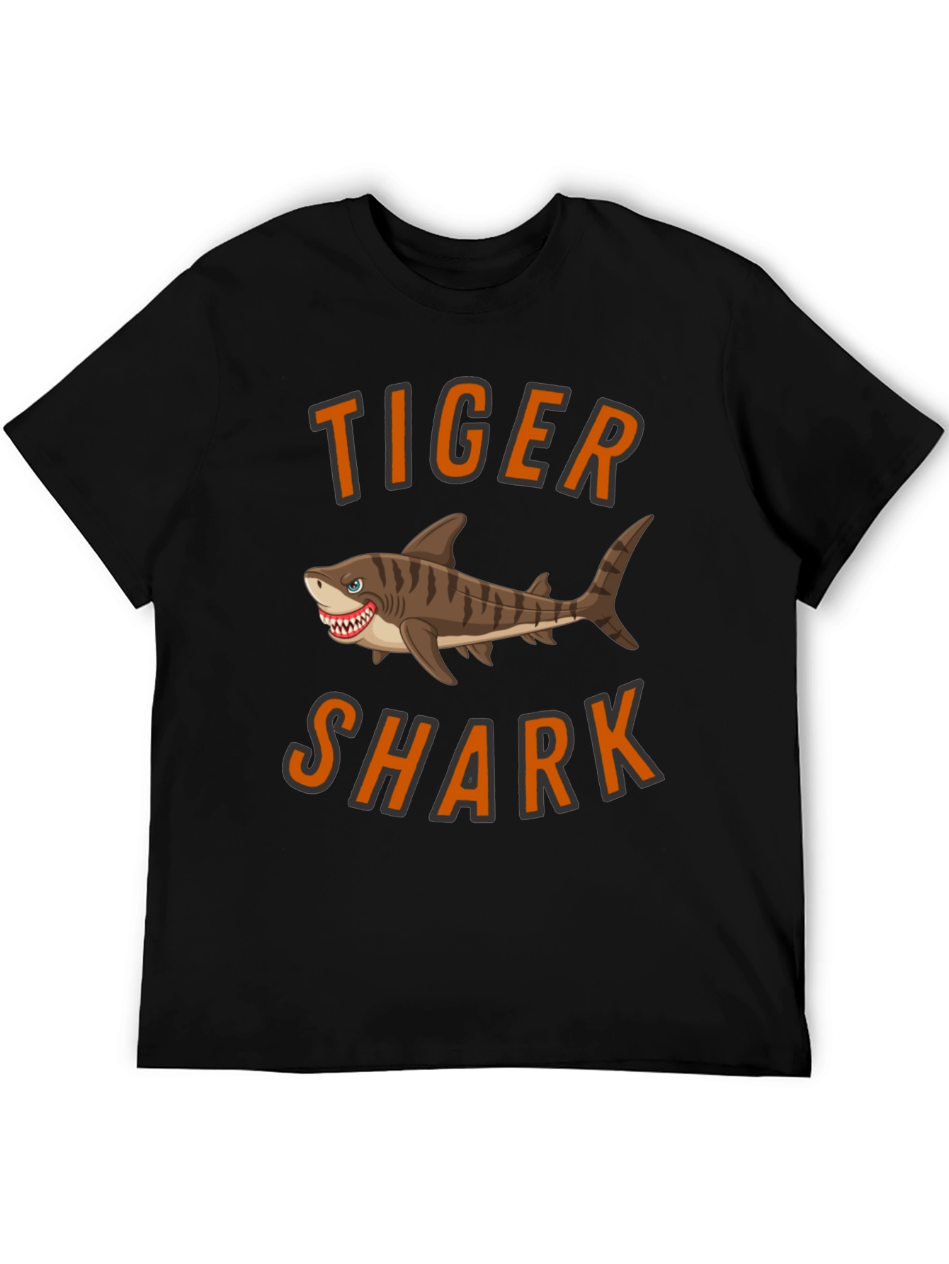 Tiger Shark Graphic T-Shirt - Cool Animal Tee