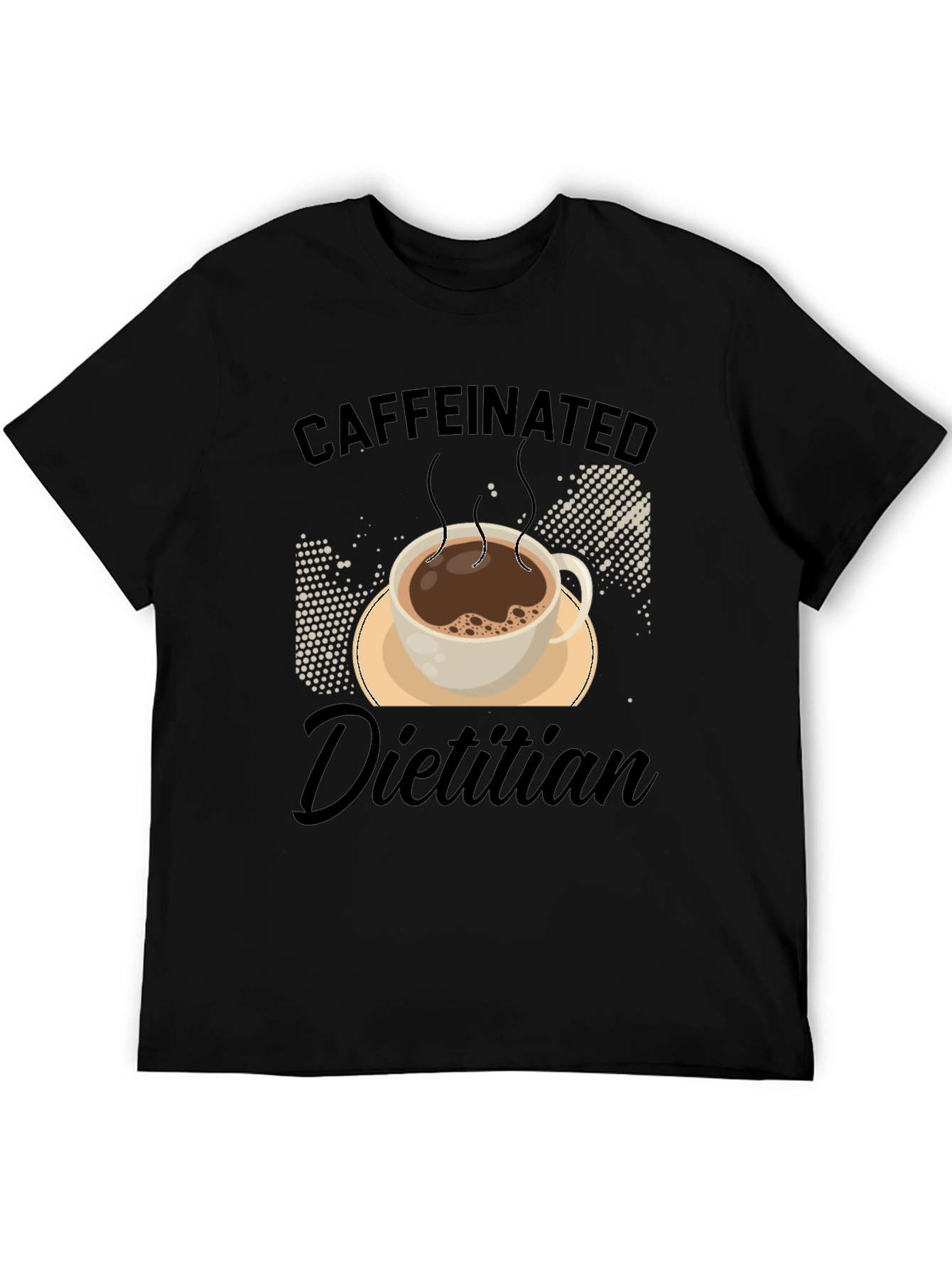 Caffeinated Dietitian Graphic T-Shirt