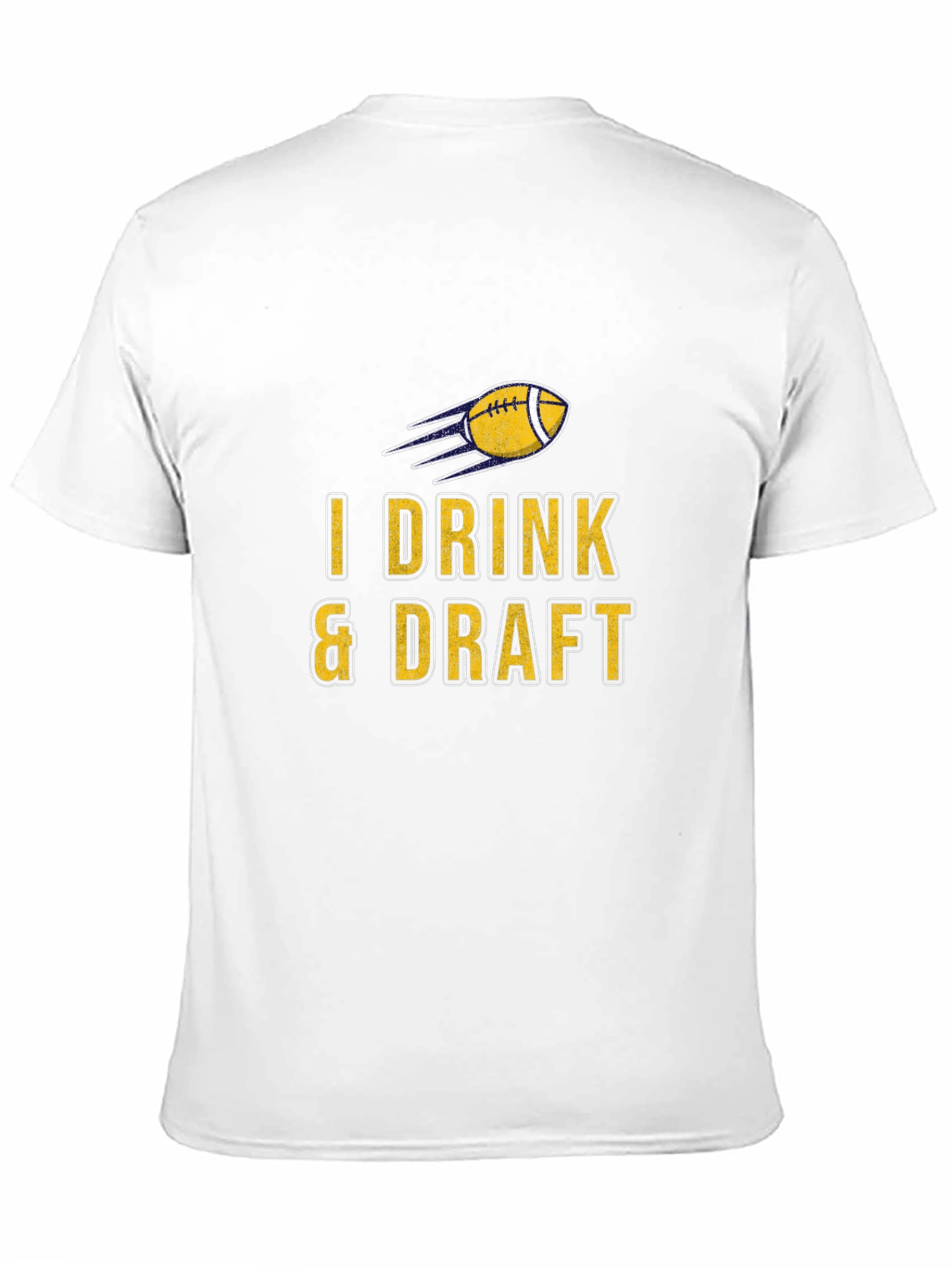 I Drink & Draft Football T-Shirt