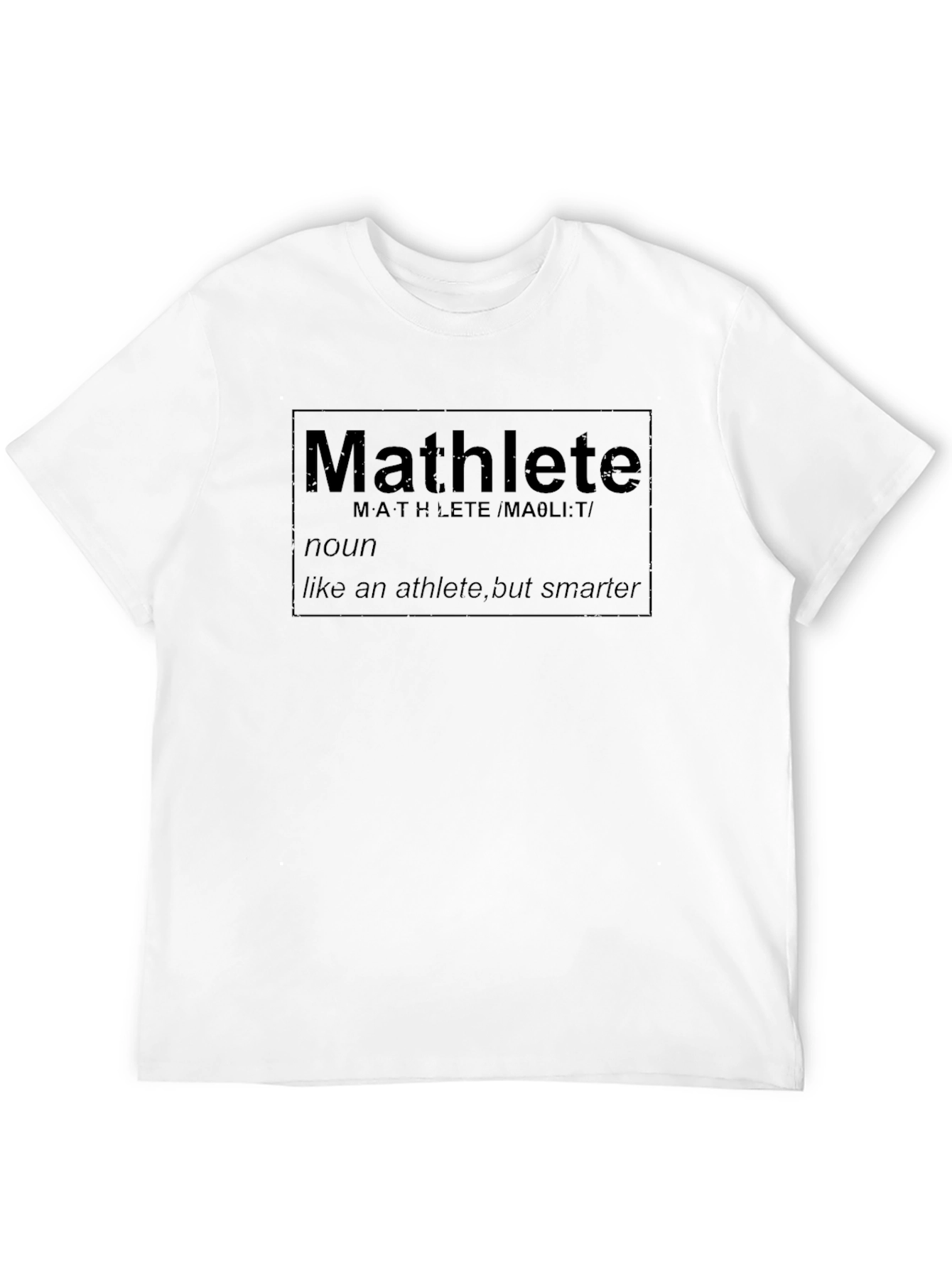Mathlete Definition Graphic Tee - Smart & Stylish