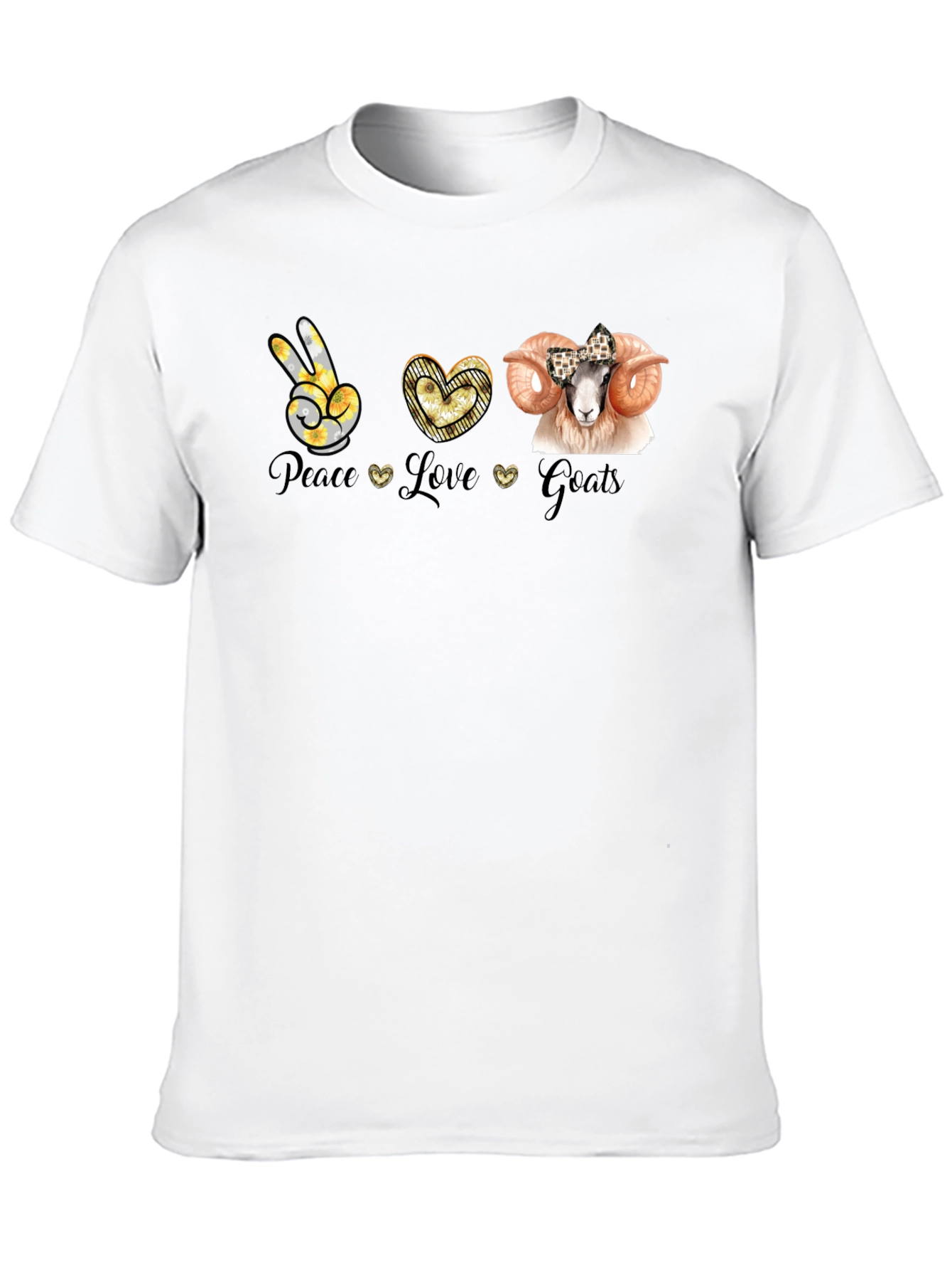 Peace Love Goats T-Shirt