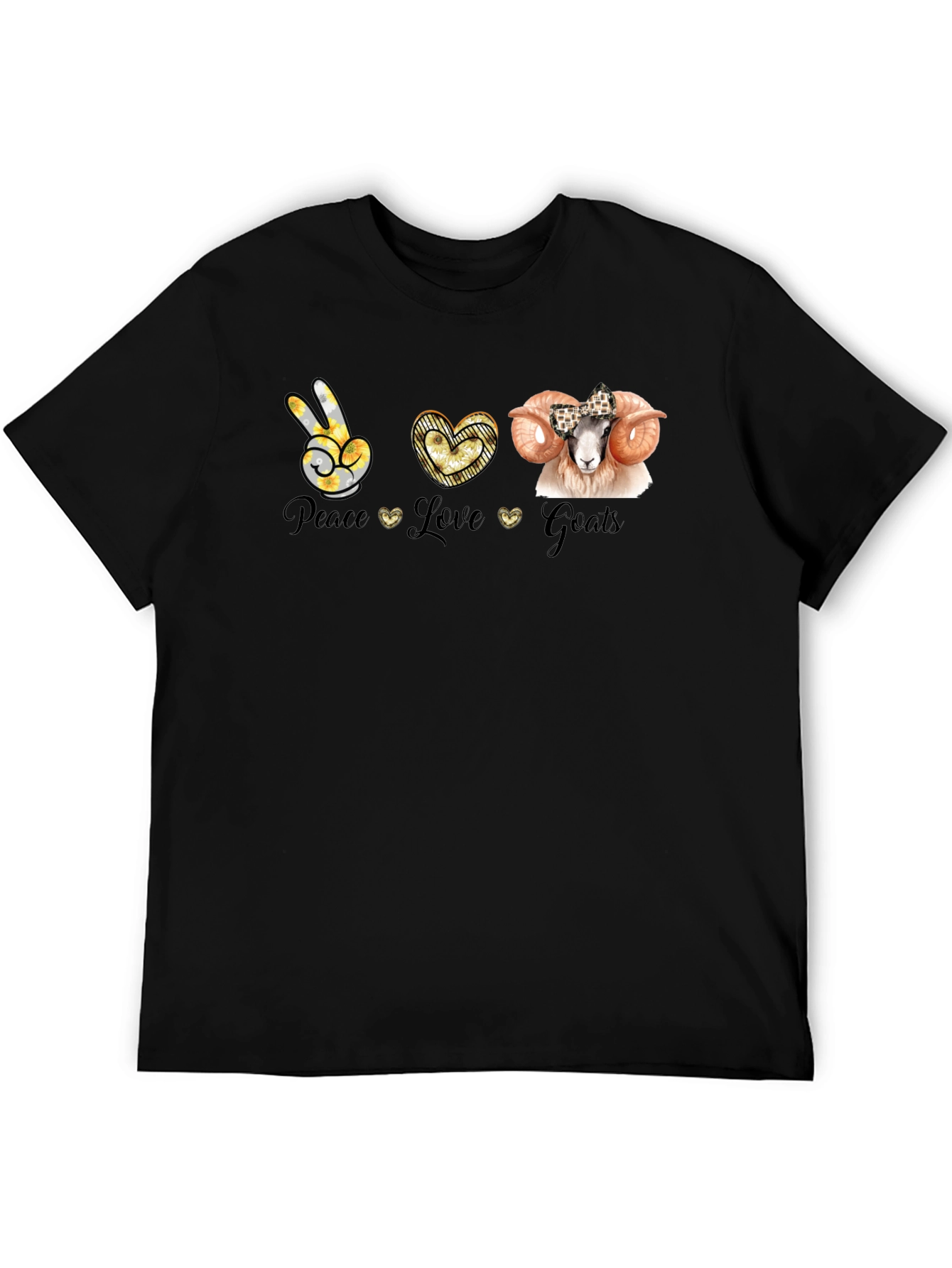 Peace Love Goats T-Shirt