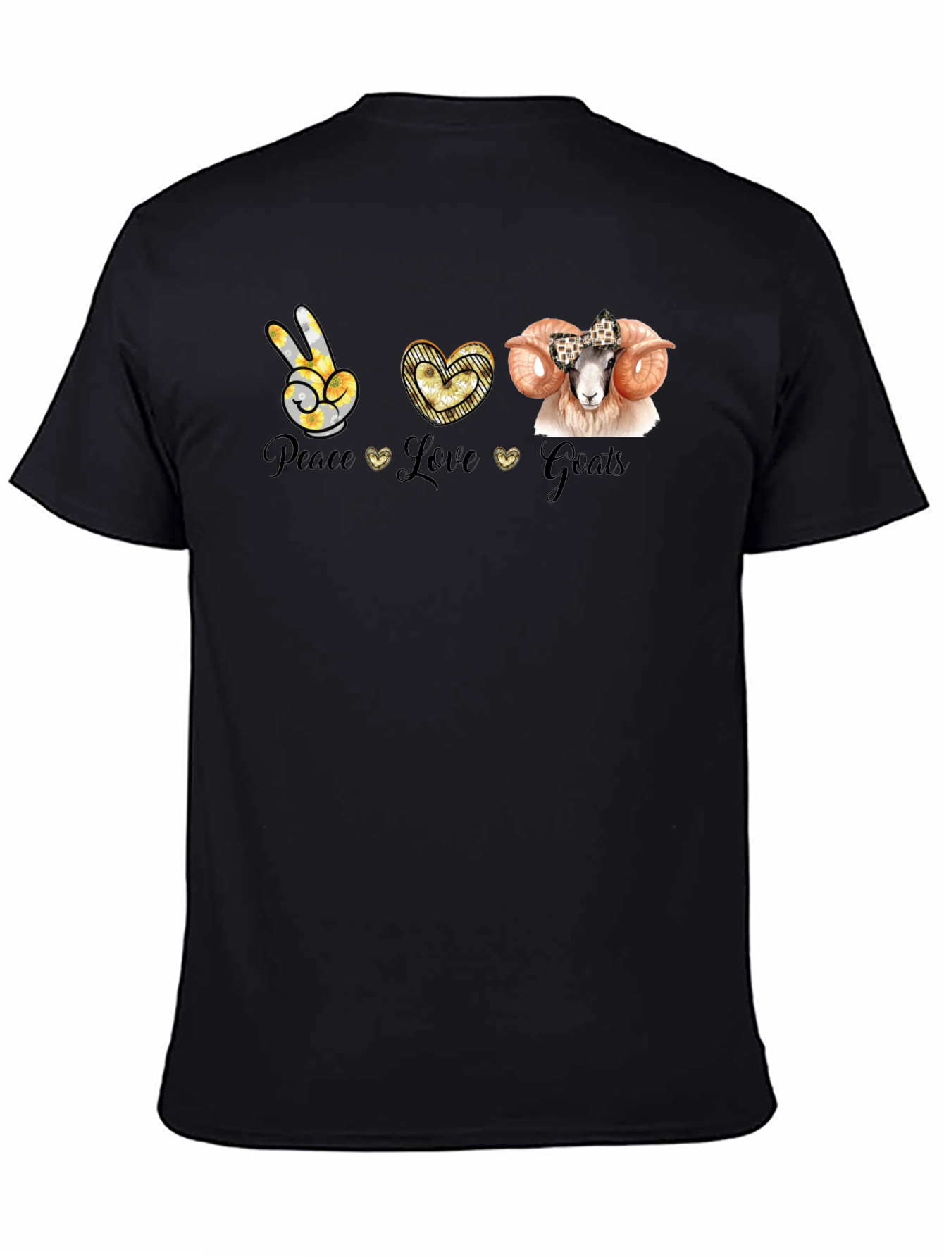 Peace Love Goats T-Shirt