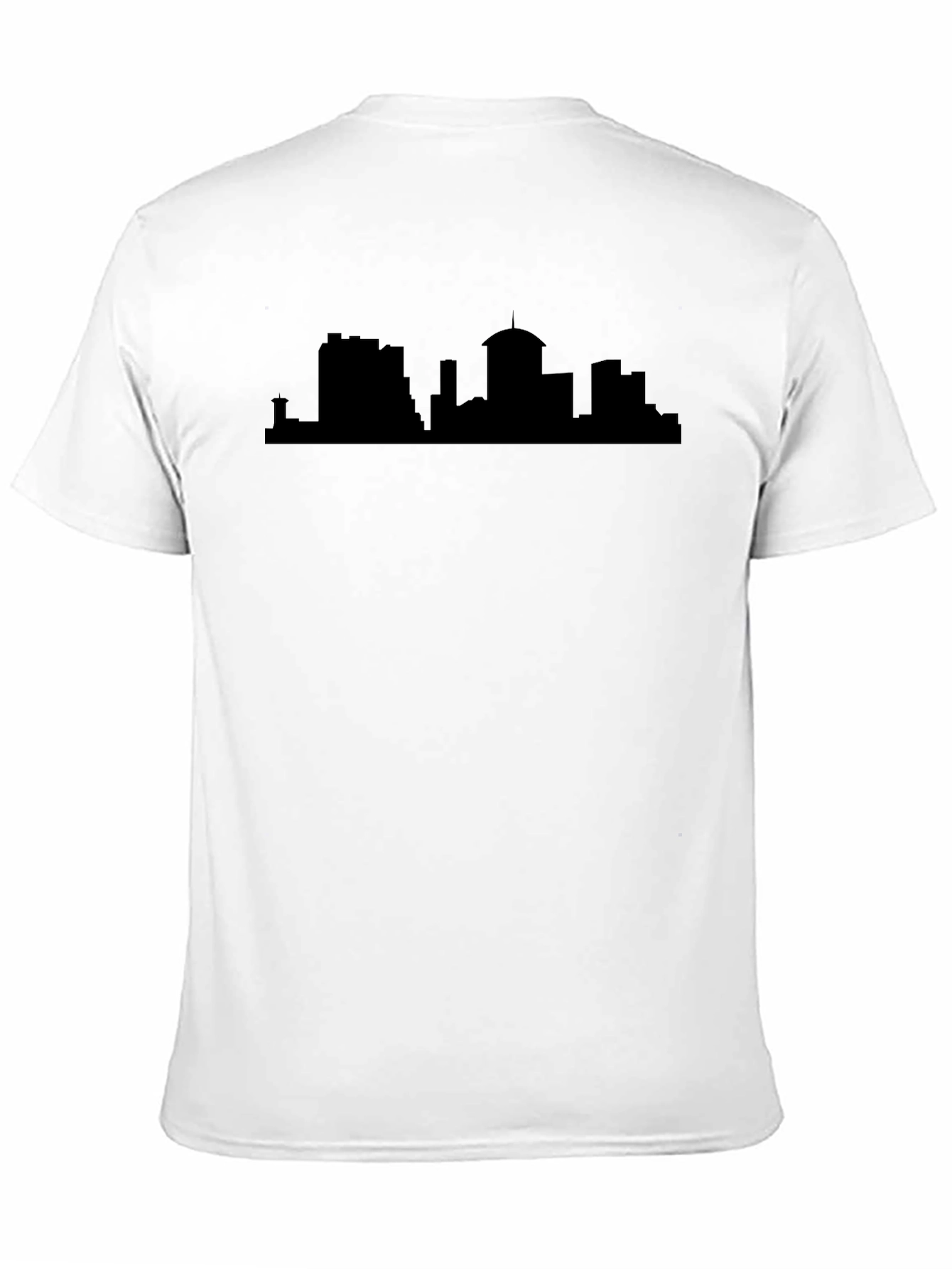City Skyline Black T-Shirt - Urban Style