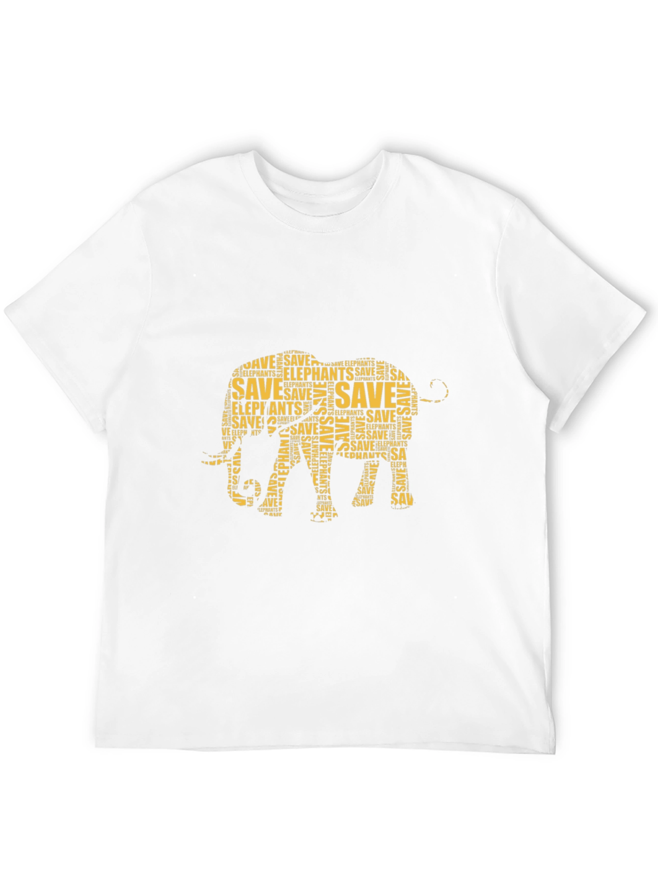 Save the Elephants Graphic Print T-Shirt