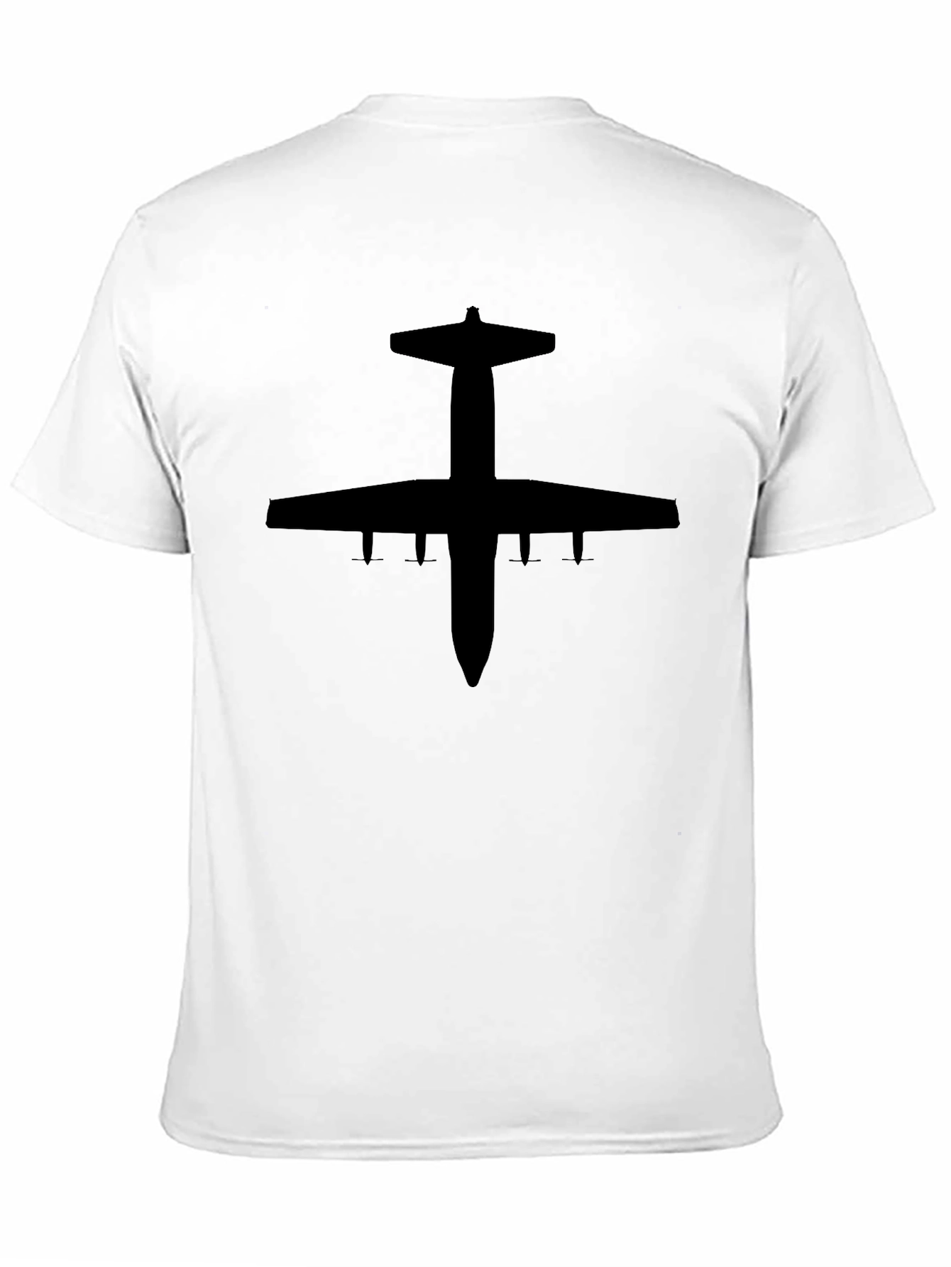 Airplane Graphic T-Shirt - Classic Black