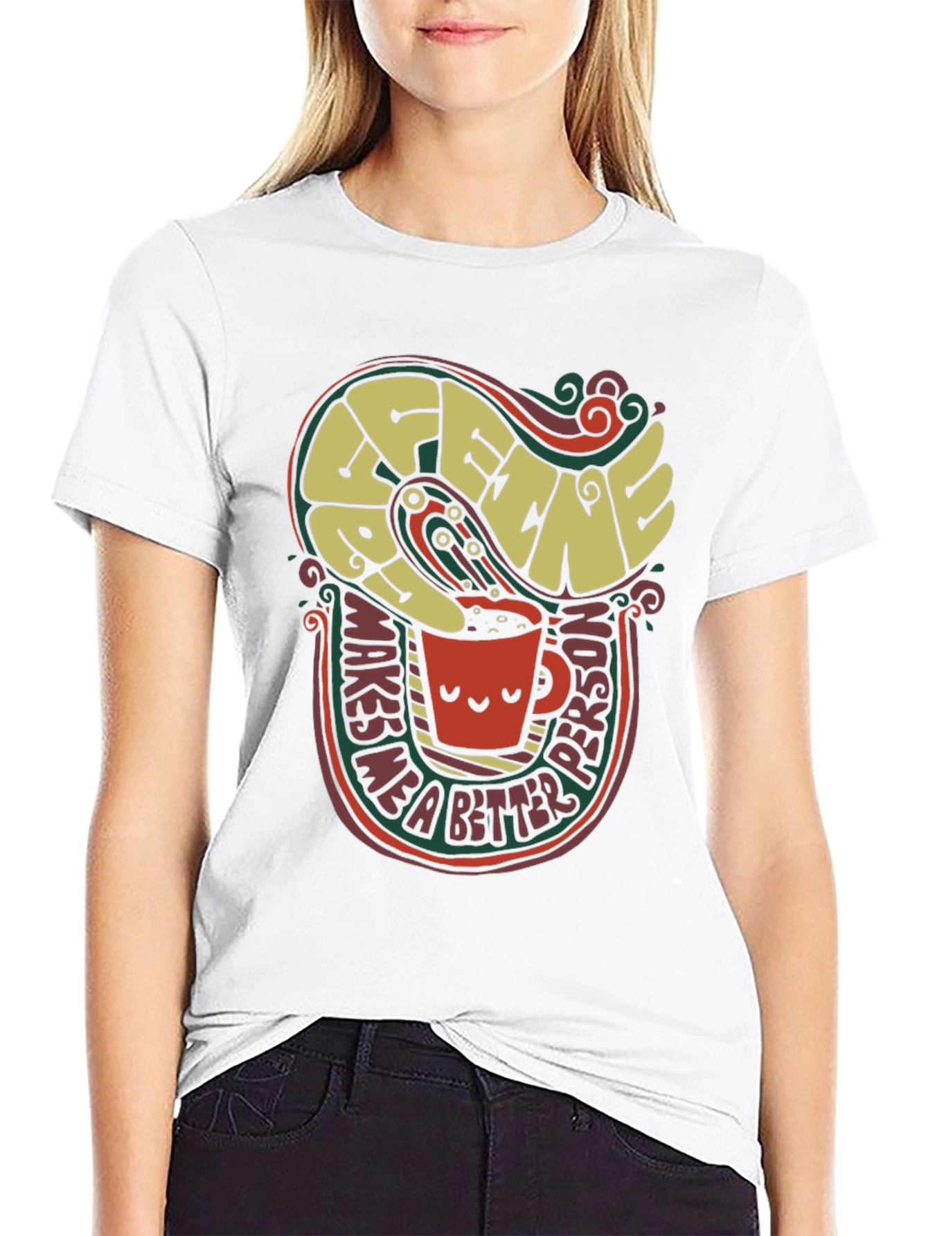 Coffee Makes Me a Better Person Graphic Tee
