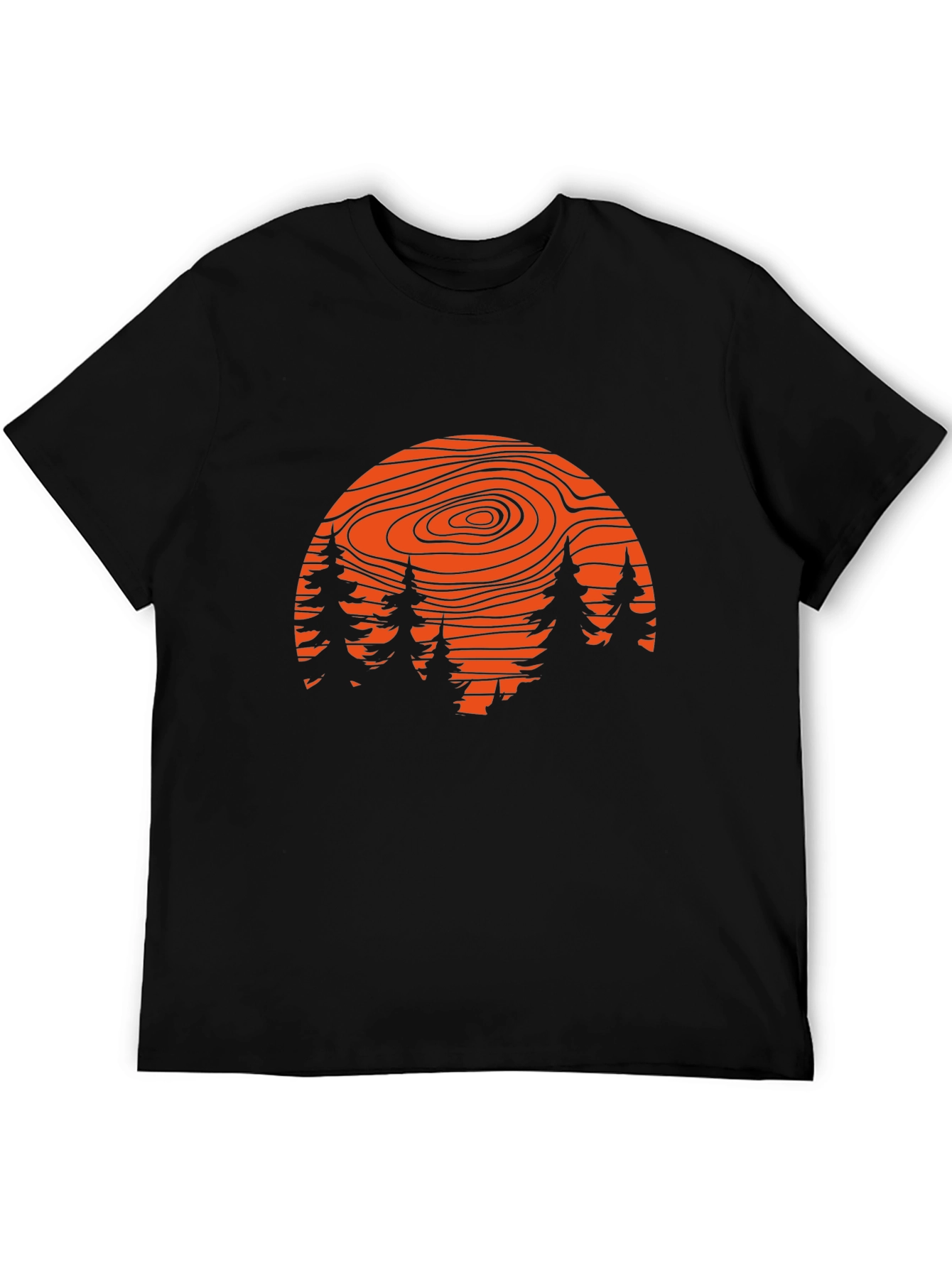 Sunset Forest Graphic Tee
