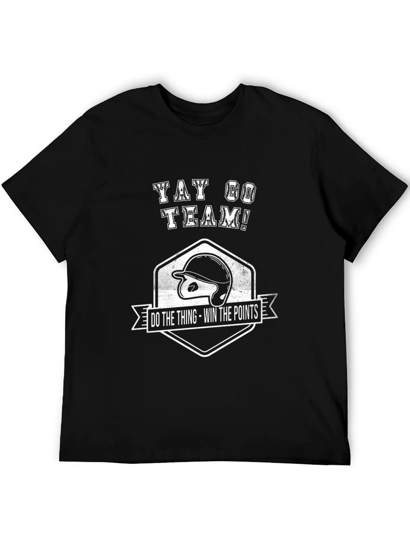 Yay Go Team! Baseball Graphic T-Shirt