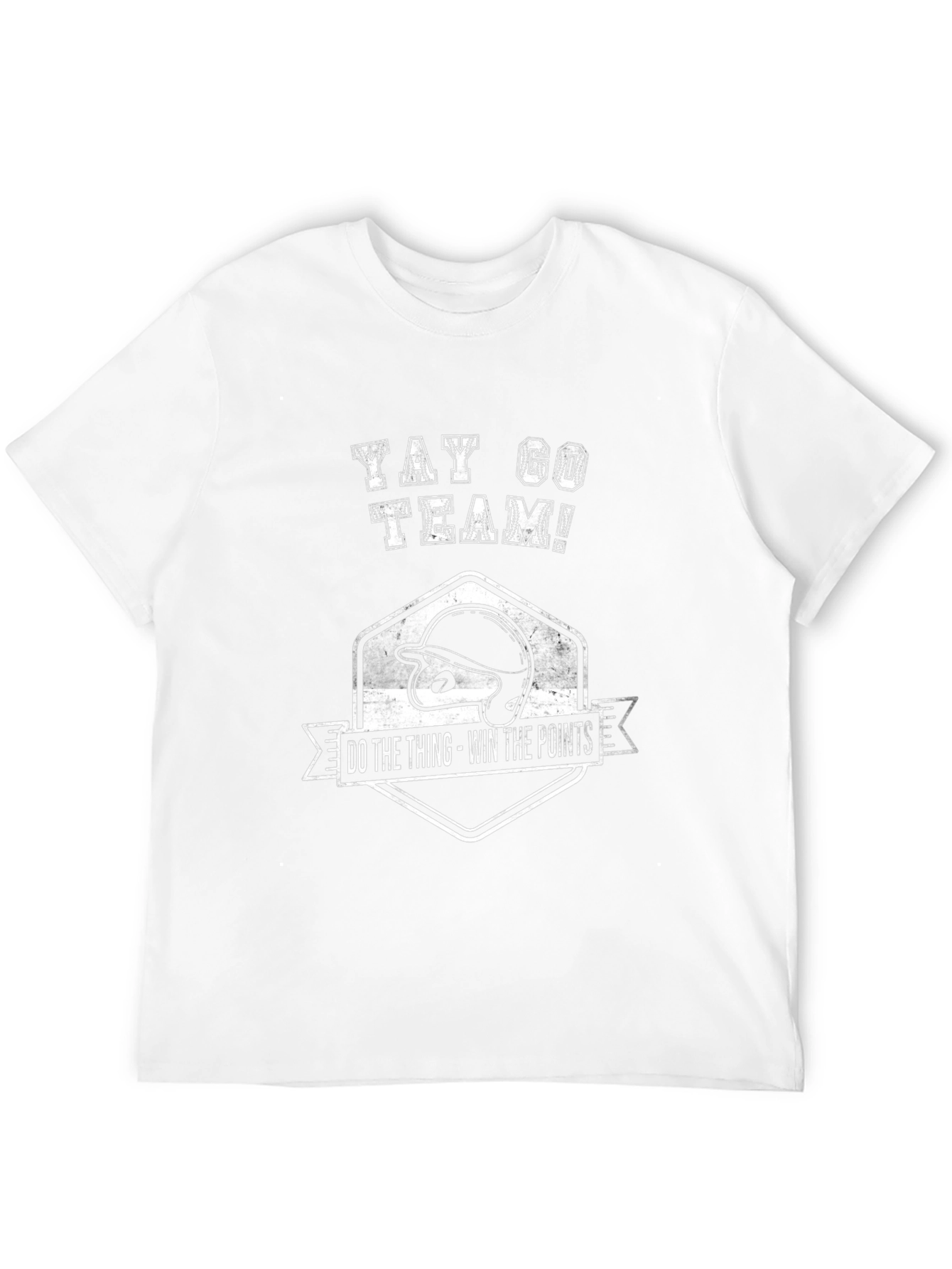 Yay Go Team! Baseball Graphic T-Shirt