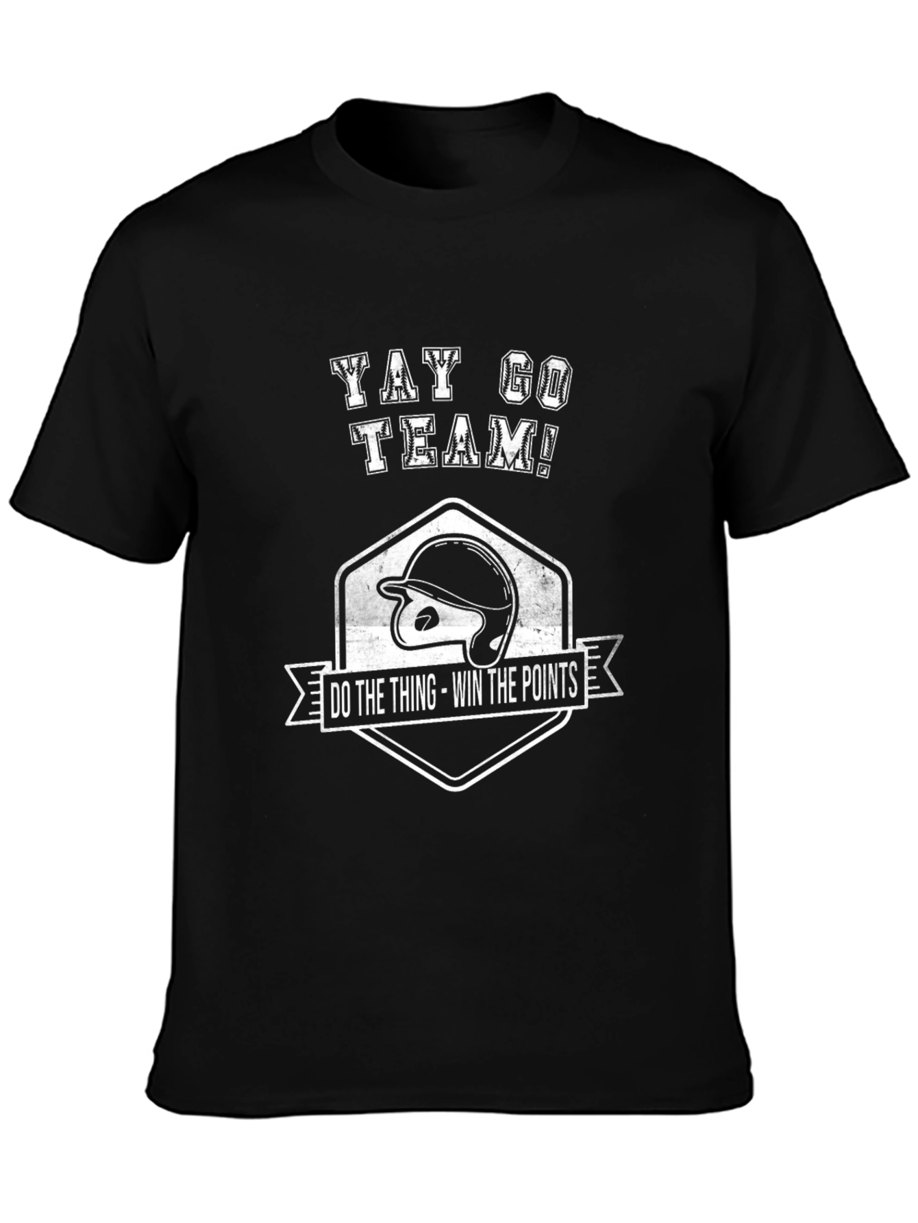 Yay Go Team! Baseball Graphic T-Shirt