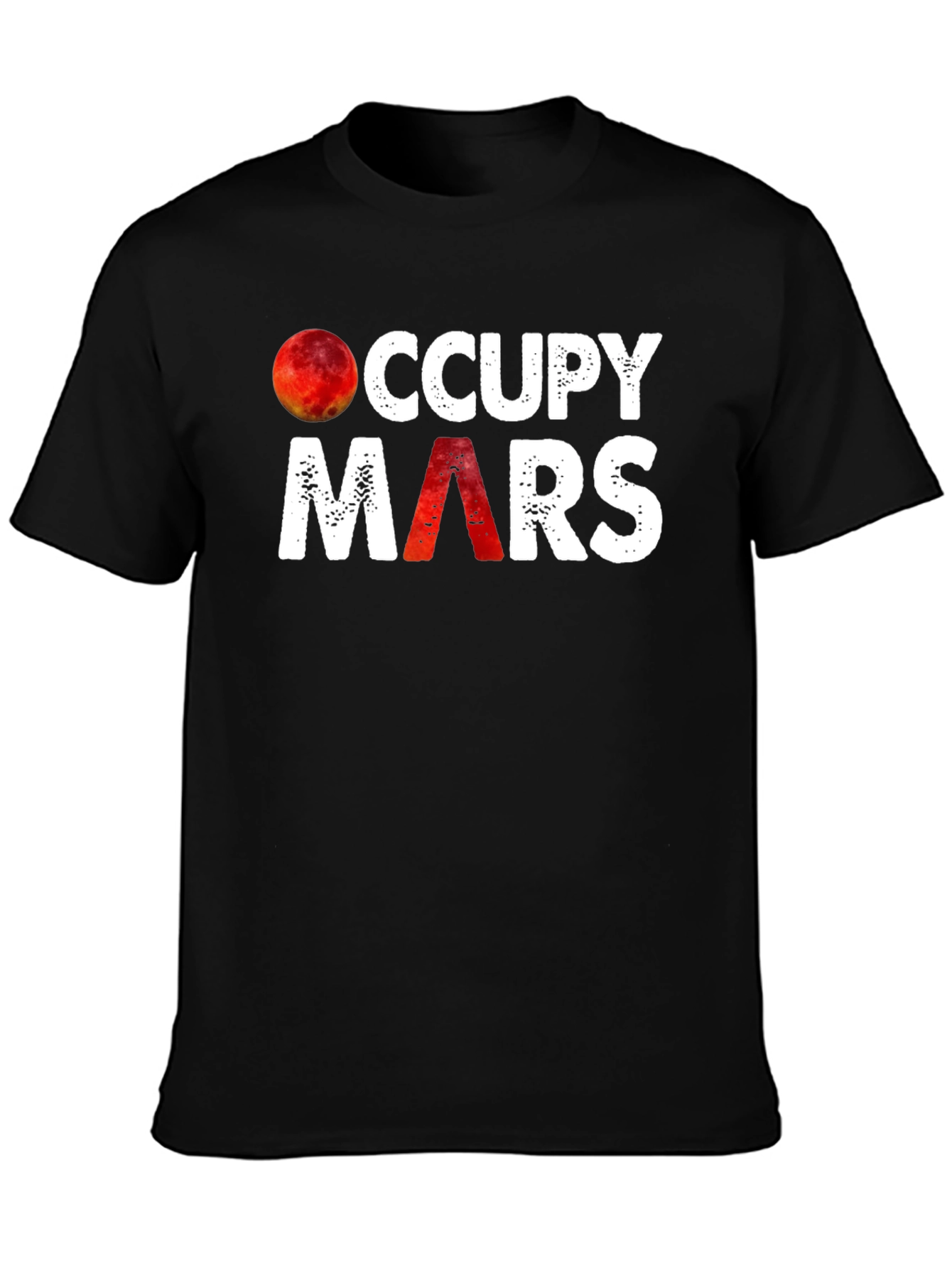Occupy Mars T-Shirt - Space Exploration Tee