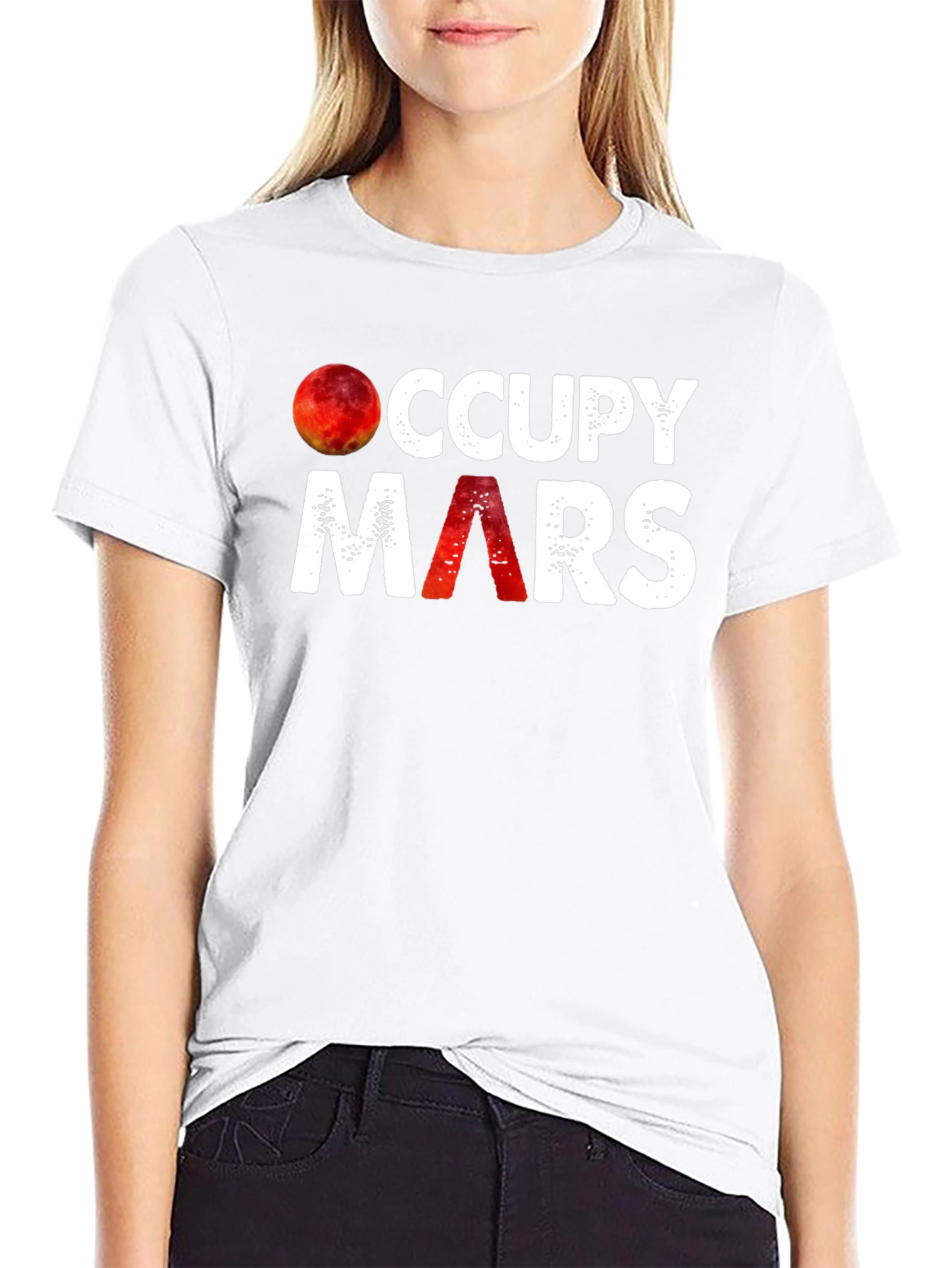 Occupy Mars T-Shirt - Space Exploration Tee