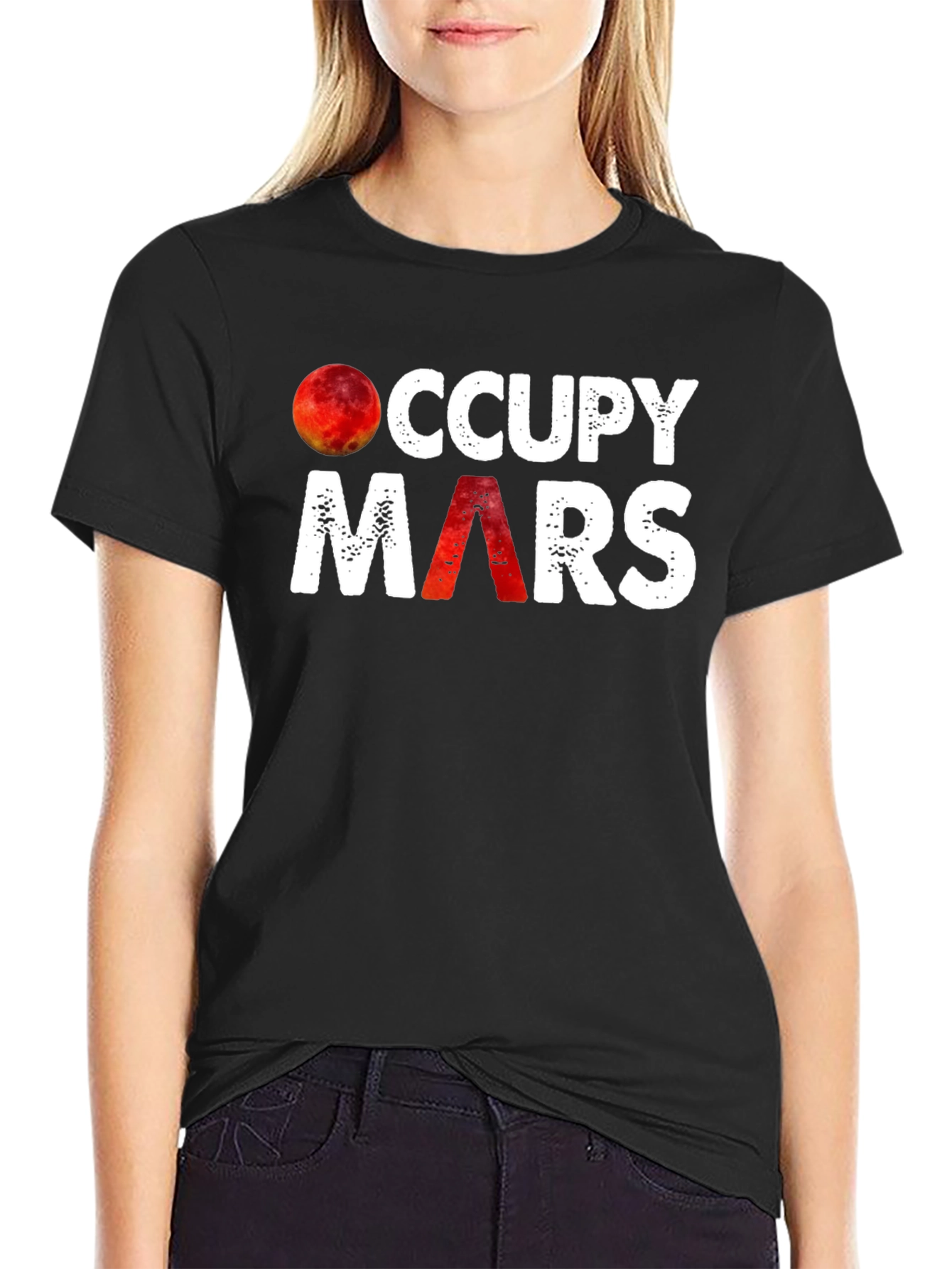 Occupy Mars T-Shirt - Space Exploration Tee