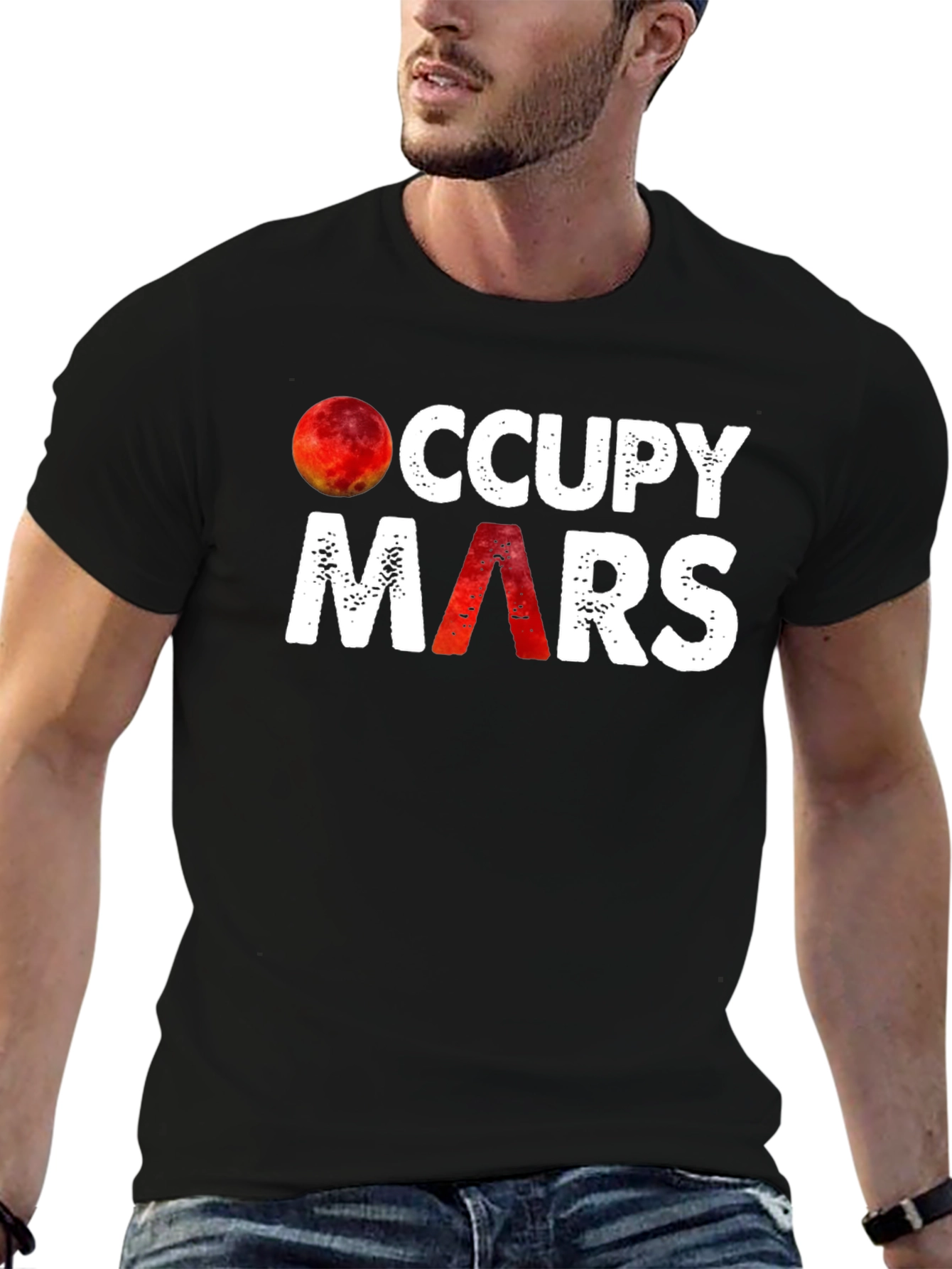 Occupy Mars T-Shirt - Space Exploration Tee