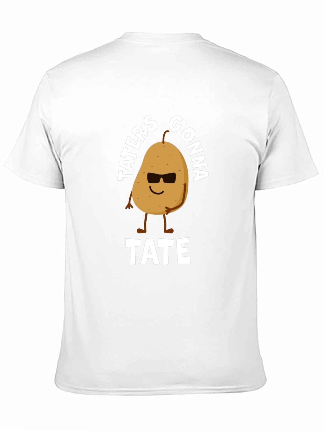 Taters Gonna Tate Funny Potato Graphic T-Shirt