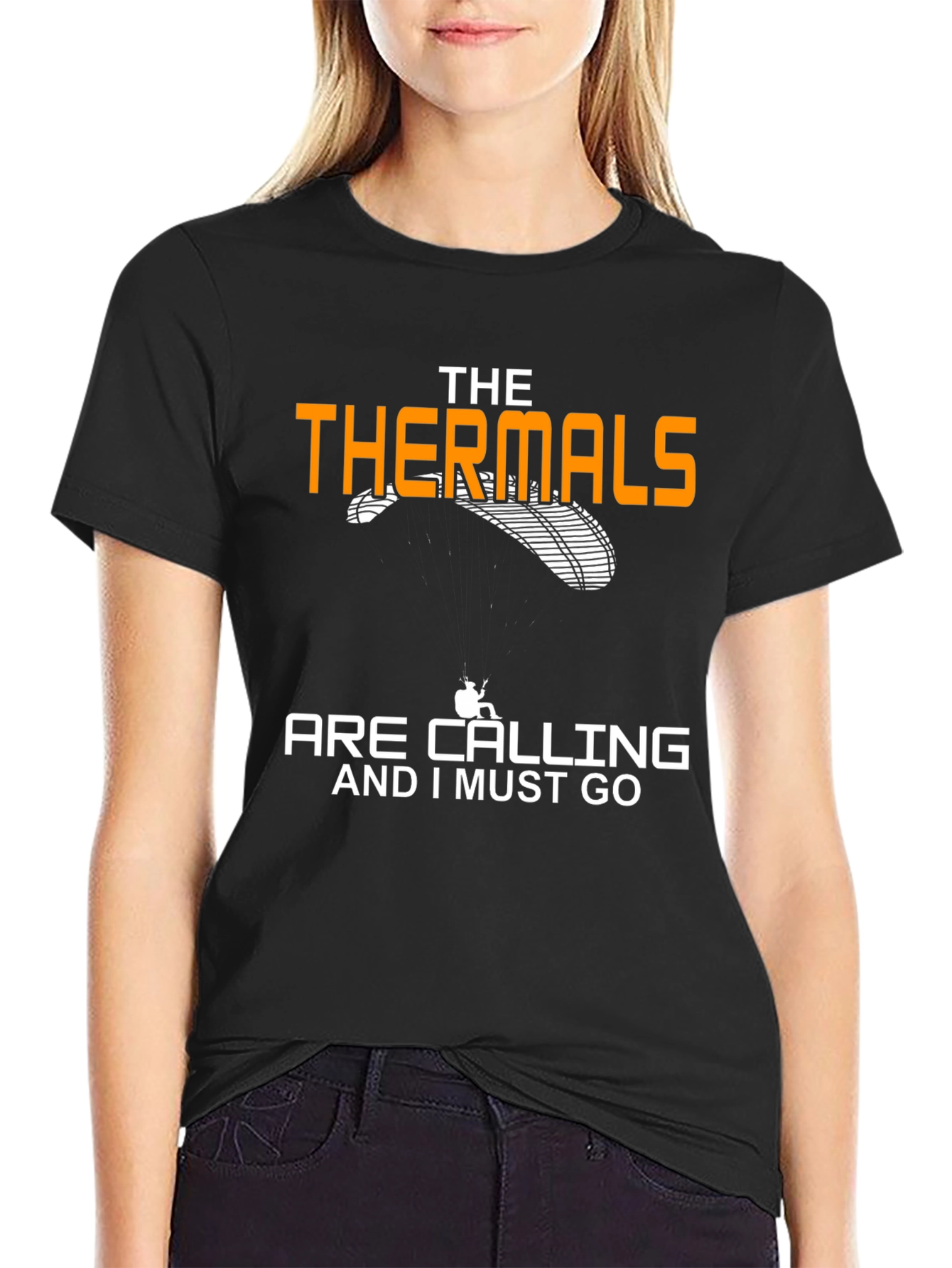 The Thermals Are Calling Black T-Shirt