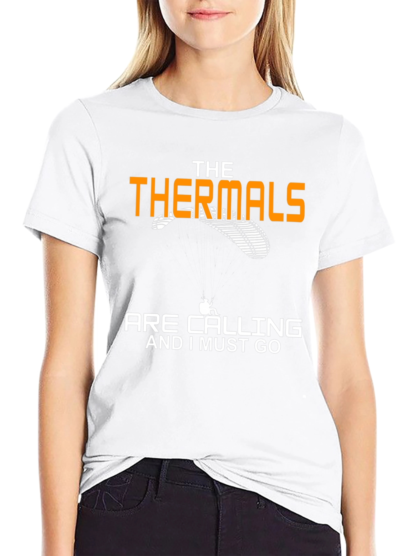 The Thermals Are Calling Black T-Shirt
