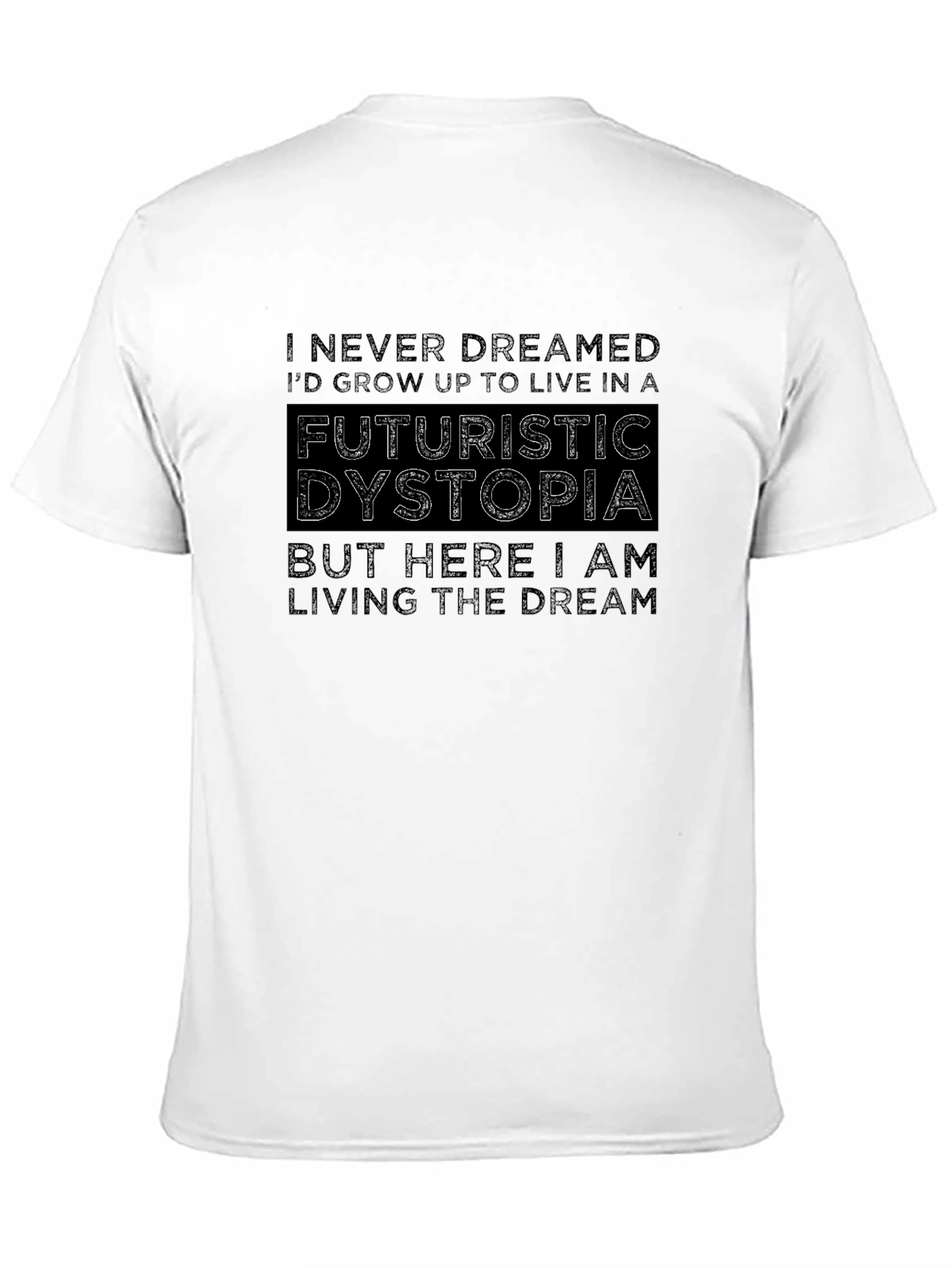 Futuristic Dystopia Graphic T-Shirt