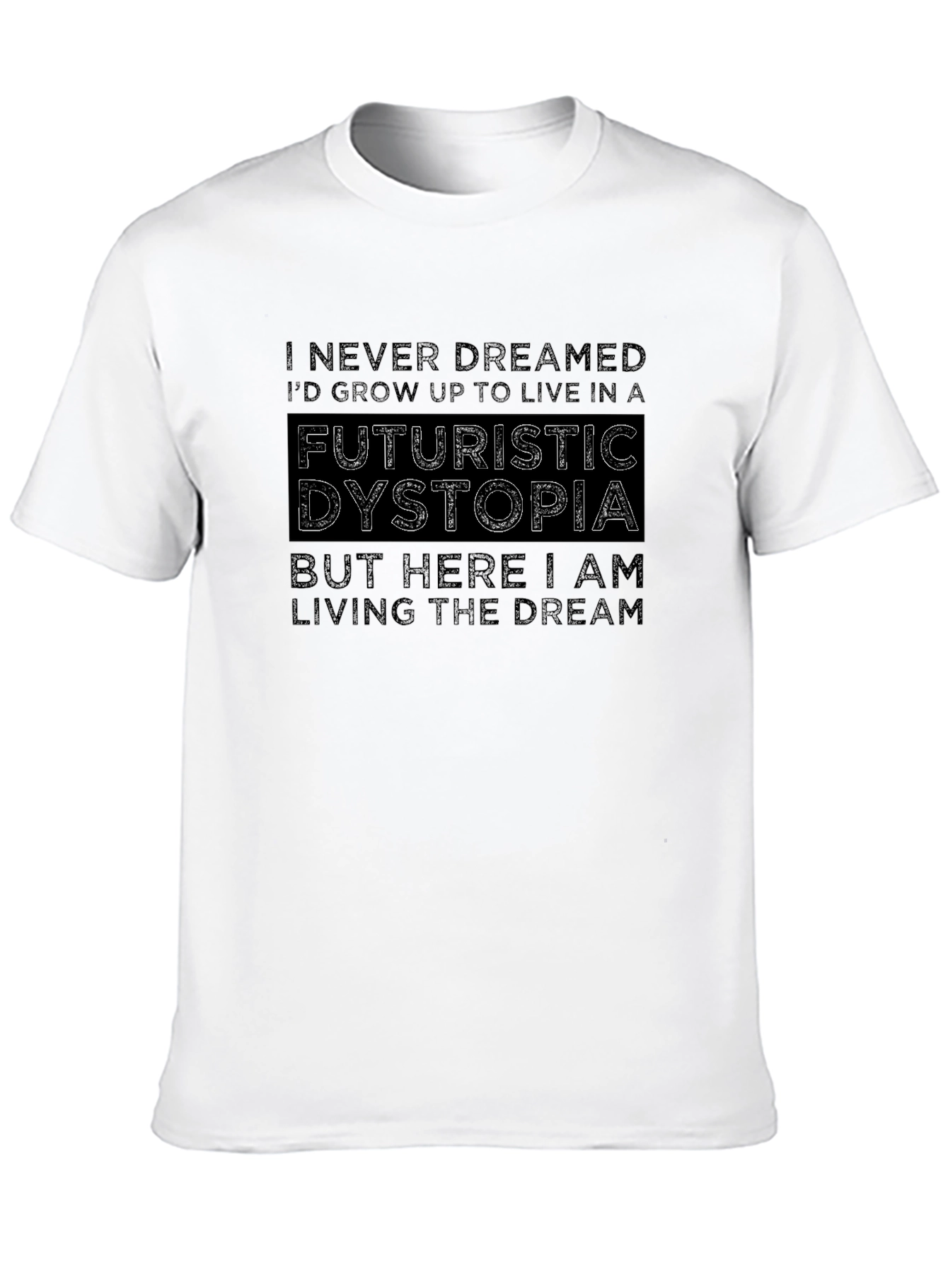 Futuristic Dystopia Graphic T-Shirt