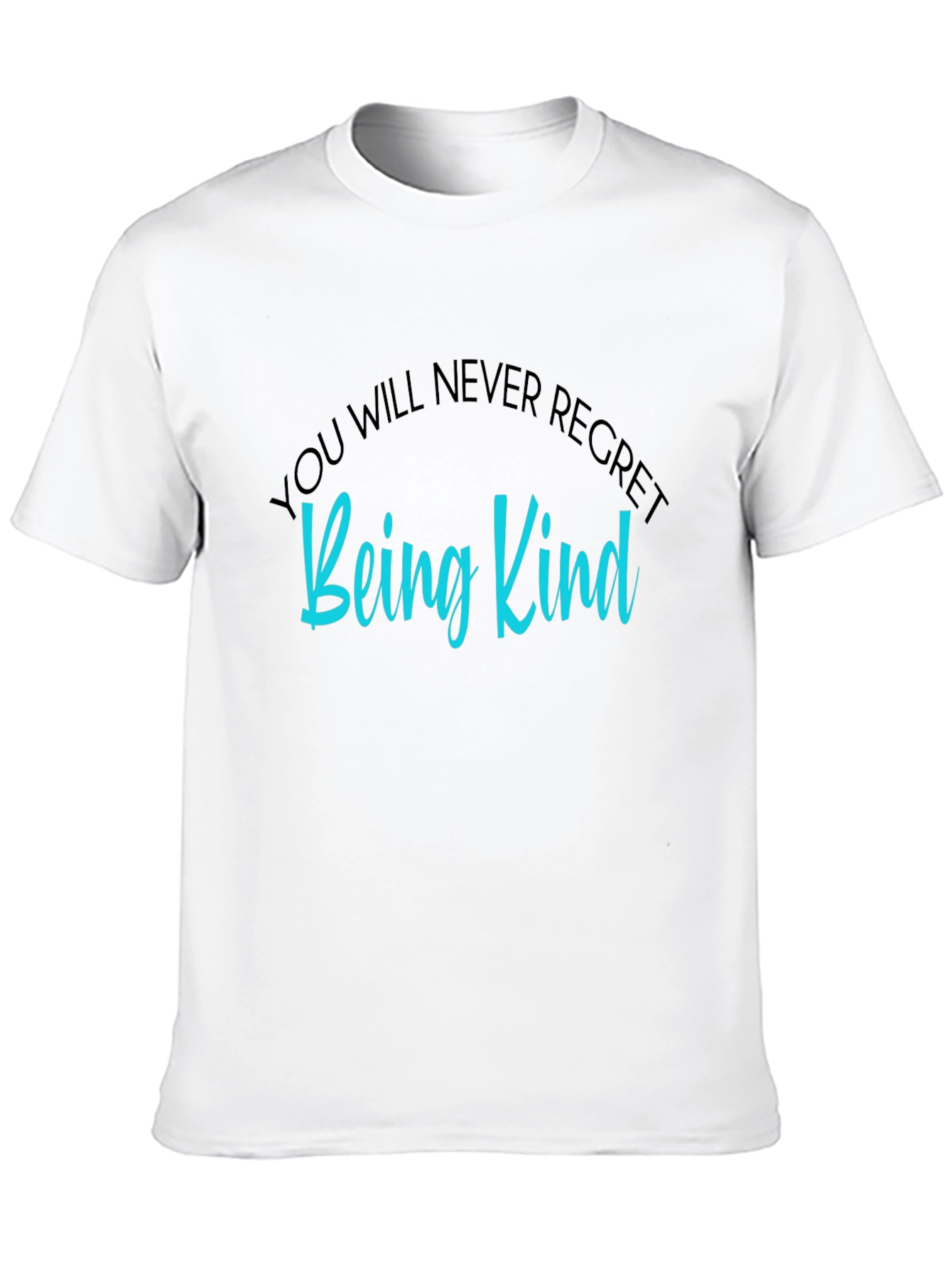 Be Kind Graphic Tee - Soft Black Cotton T-Shirt