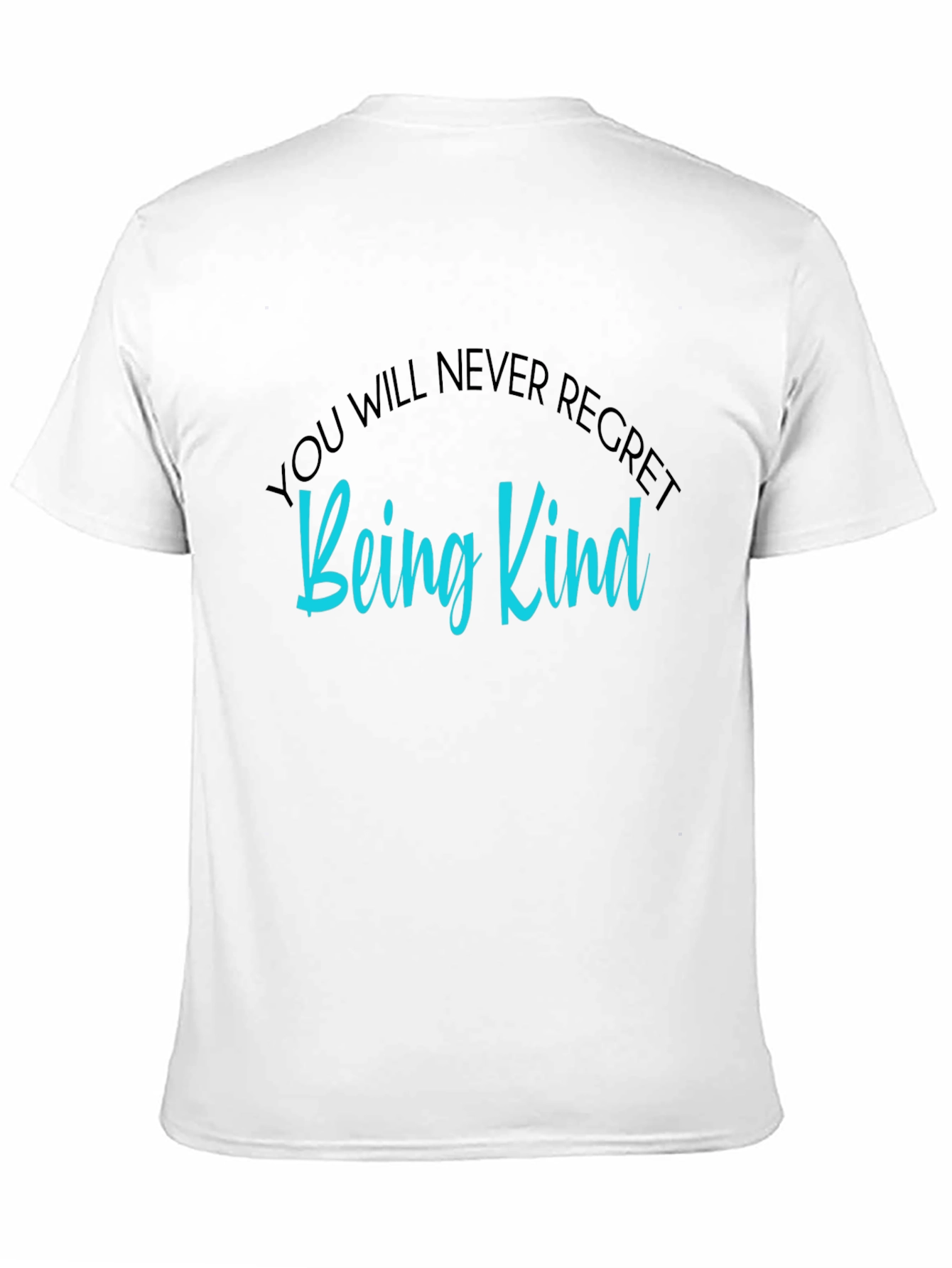 Be Kind Graphic Tee - Soft Black Cotton T-Shirt
