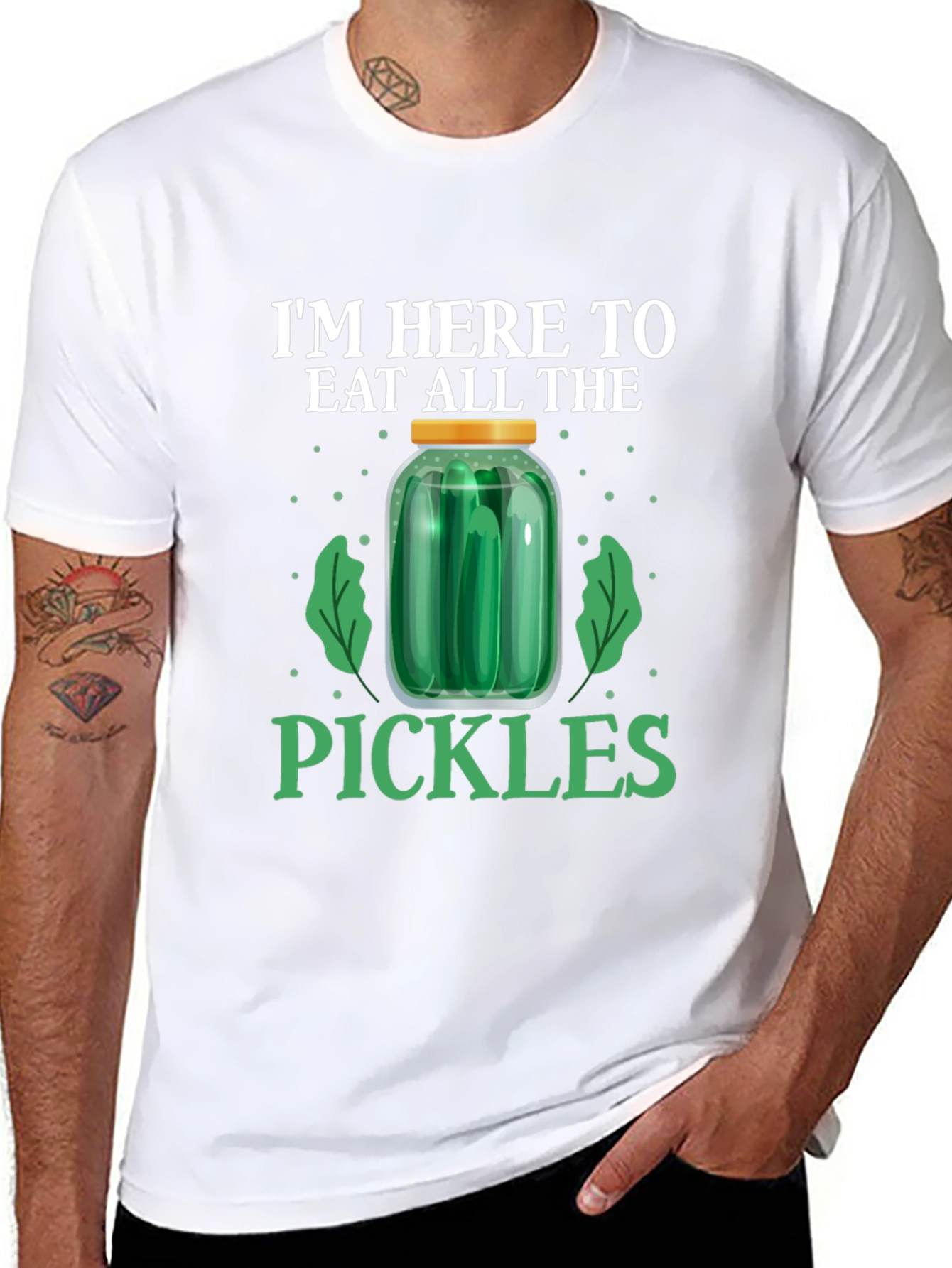 Eat All The Pickles Graphic T-Shirt