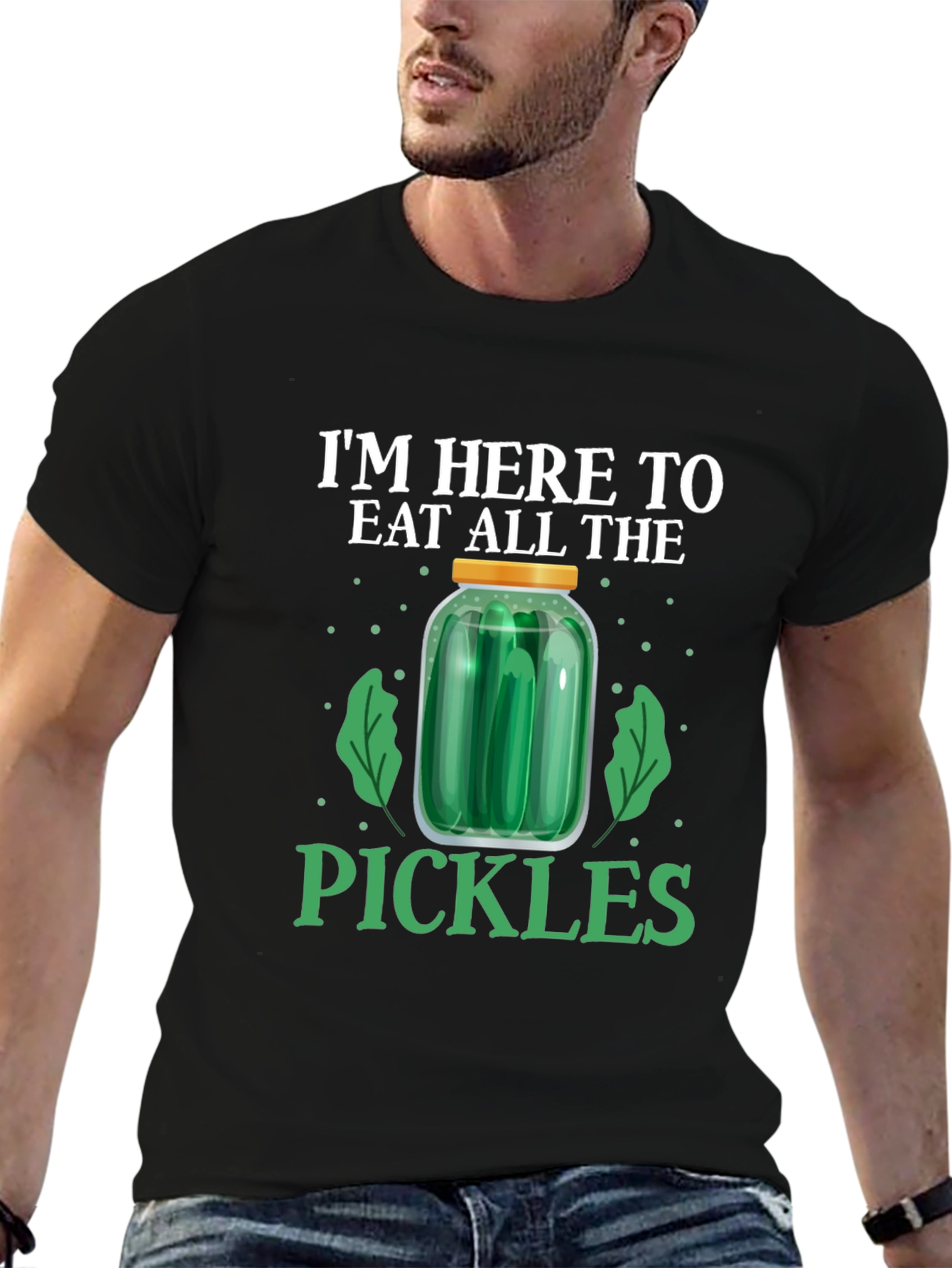 Eat All The Pickles Graphic T-Shirt