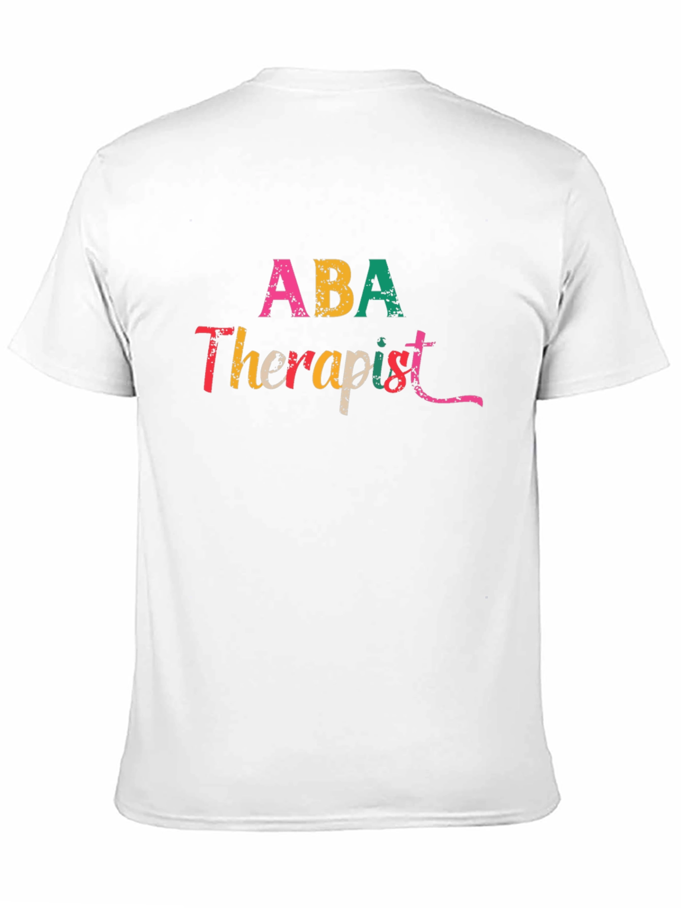 ABA Therapist Black T-Shirt