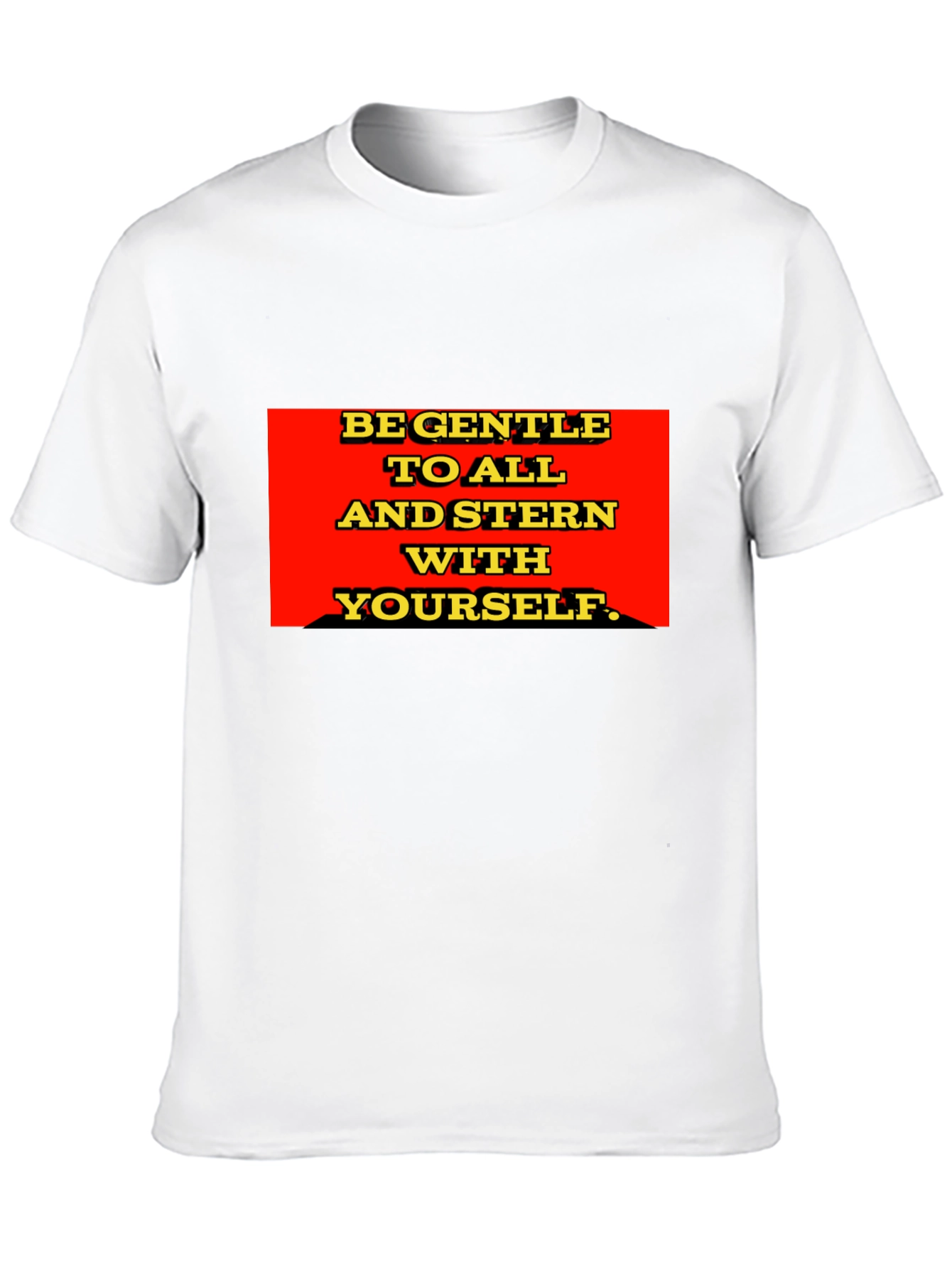 Gentle & Stern T-Shirt: Inspirational Graphic Tee