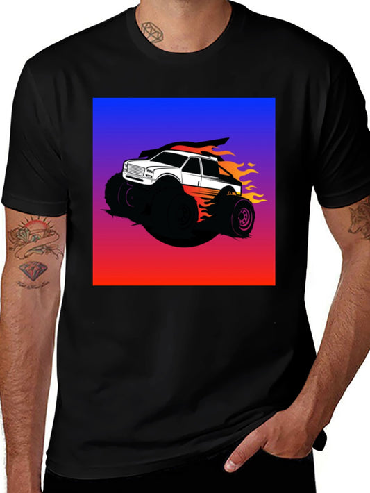 Monster Truck Graphic T-Shirt - Bold and Unique Design