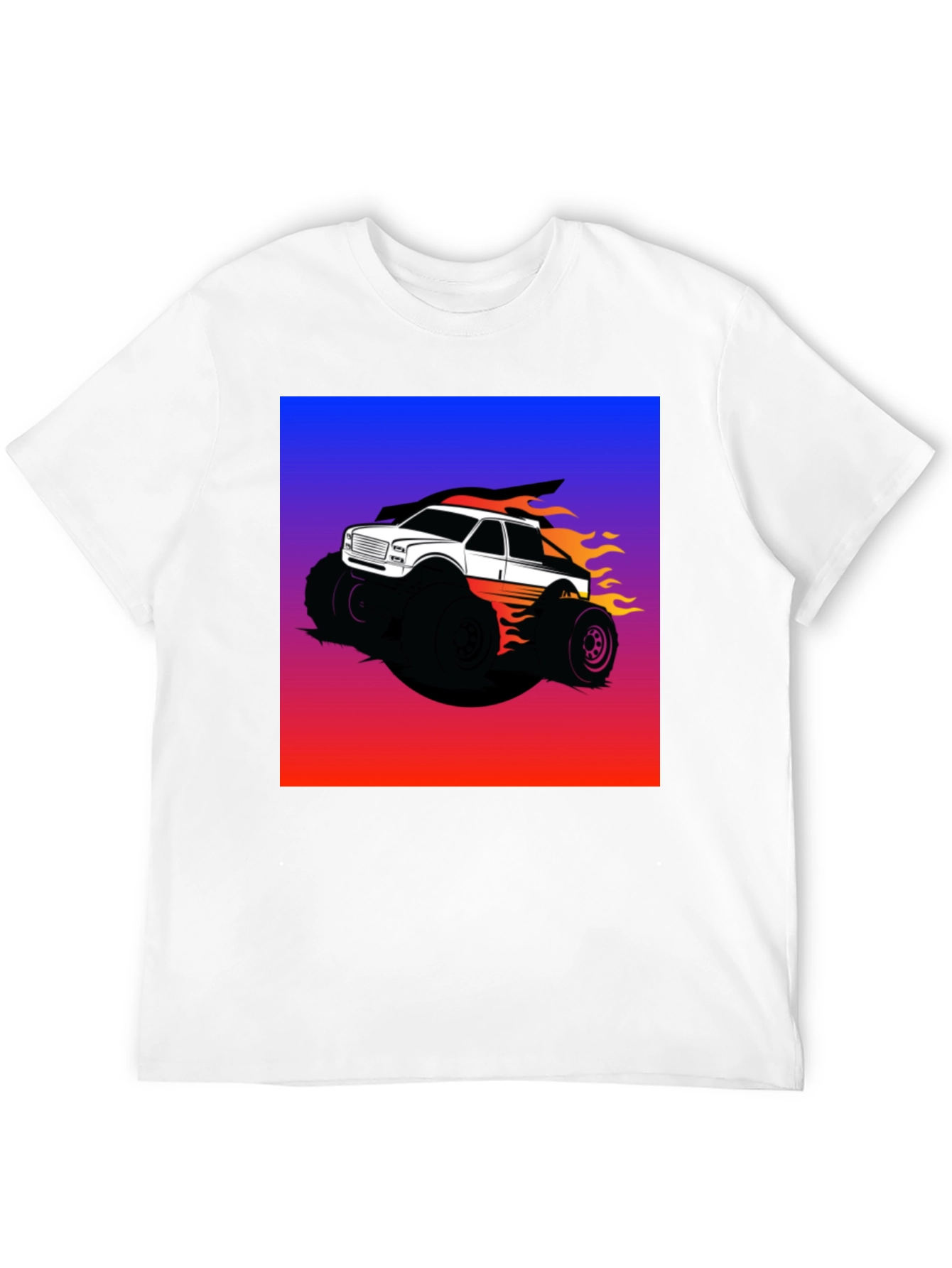 Monster Truck Graphic T-Shirt - Bold and Unique Design