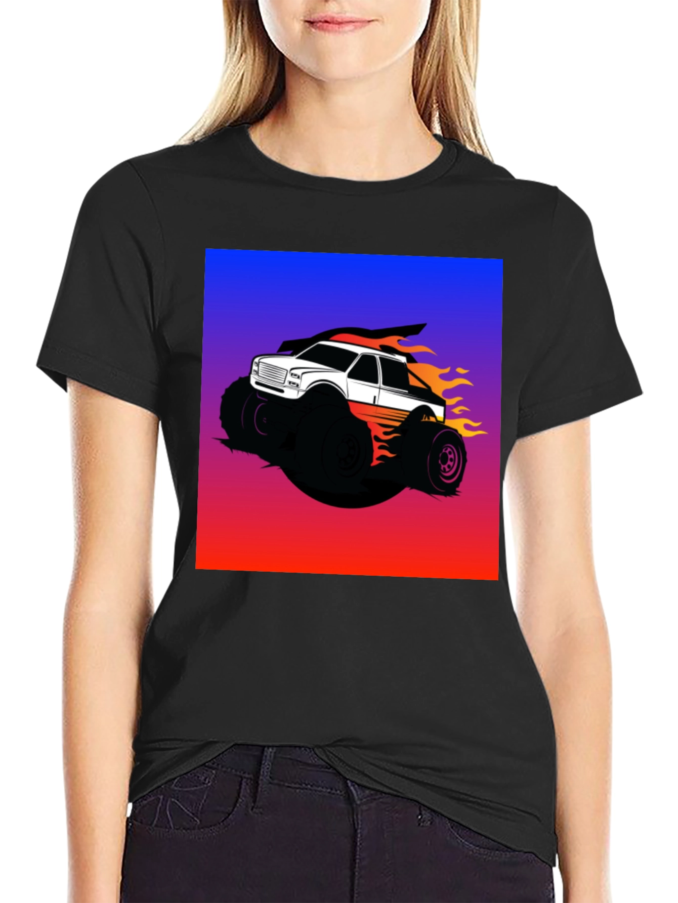 Monster Truck Graphic T-Shirt - Bold and Unique Design