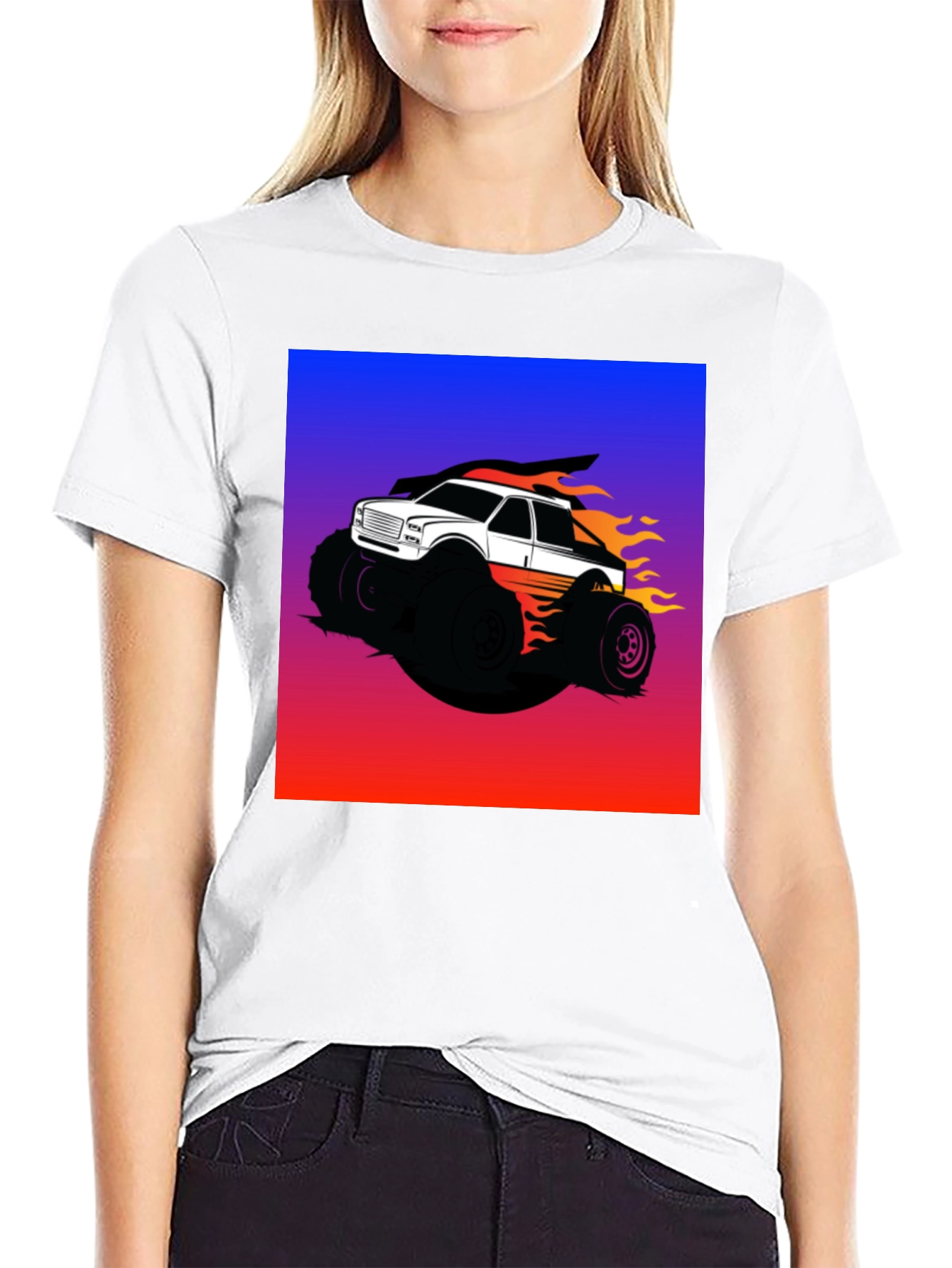 Monster Truck Graphic T-Shirt - Bold and Unique Design