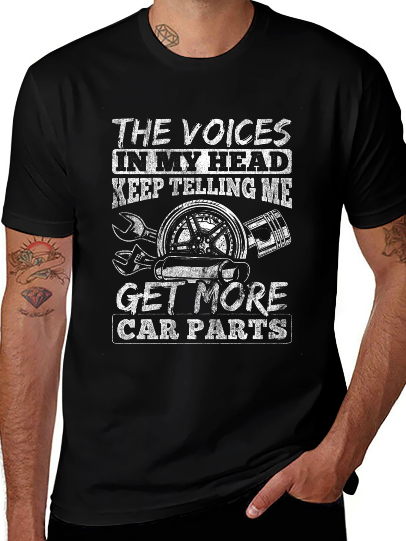 Car Parts T-Shirt - The Voices in My Head
