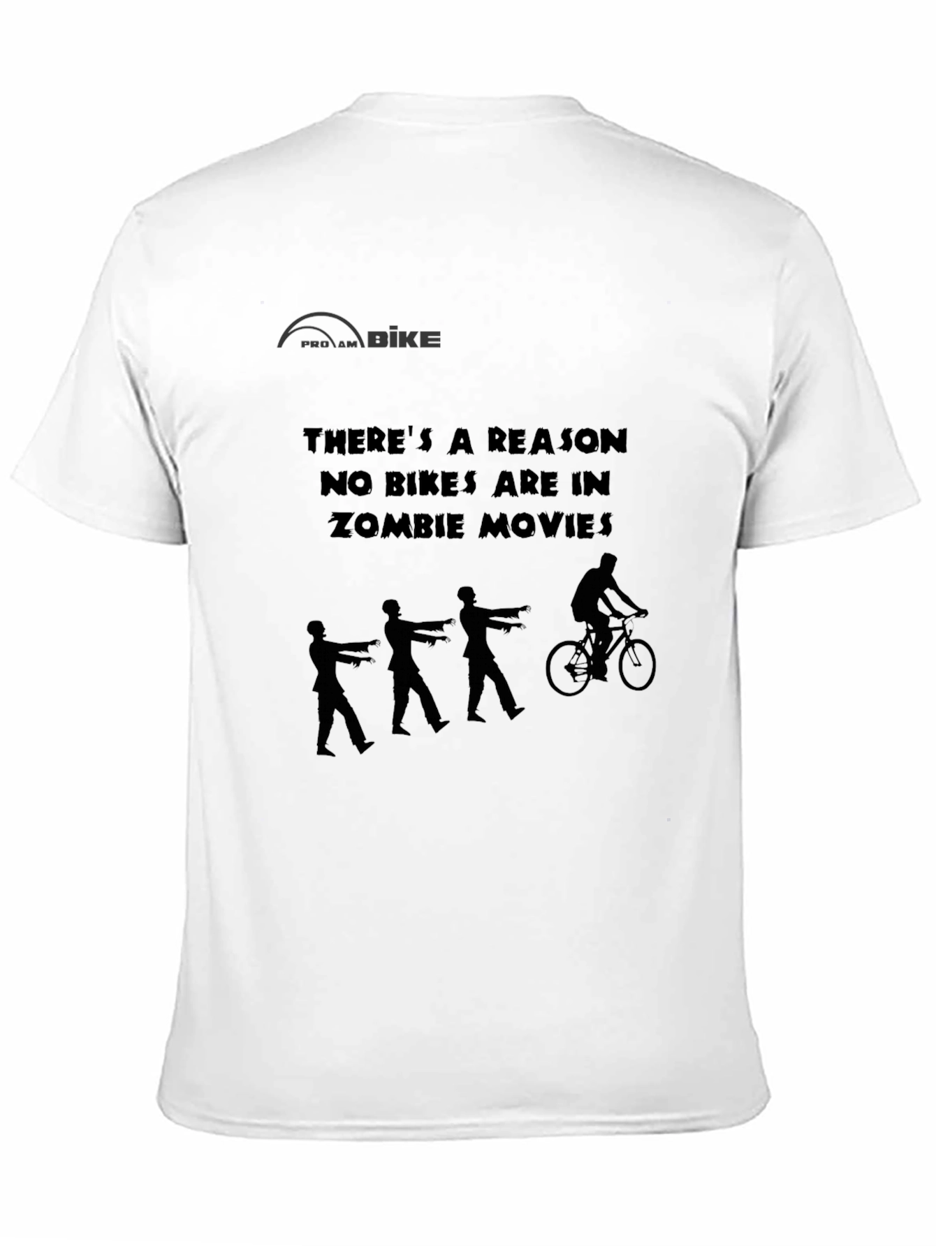 Zombie Bike T-Shirt: Funny Biker Tee