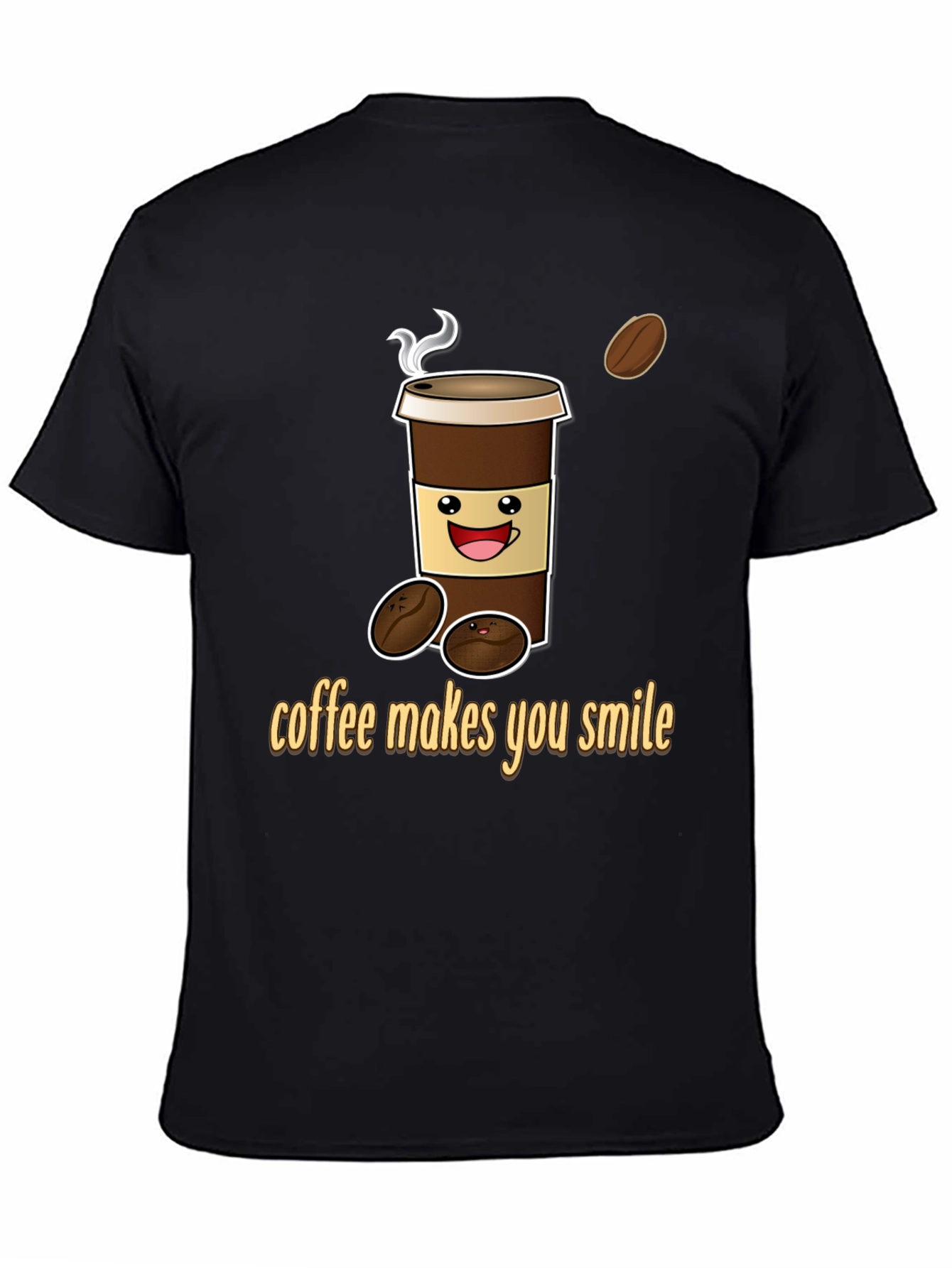 Coffee Makes You Smile Graphic Tee