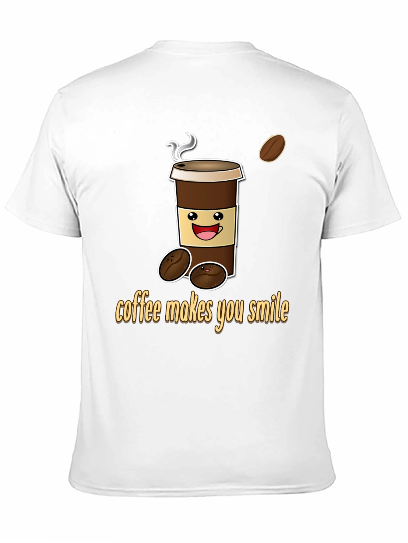 Coffee Makes You Smile Graphic Tee
