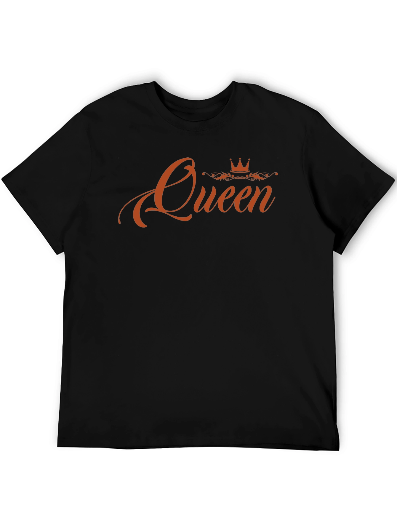 Queen Graphic Tee - Black Cotton T-Shirt