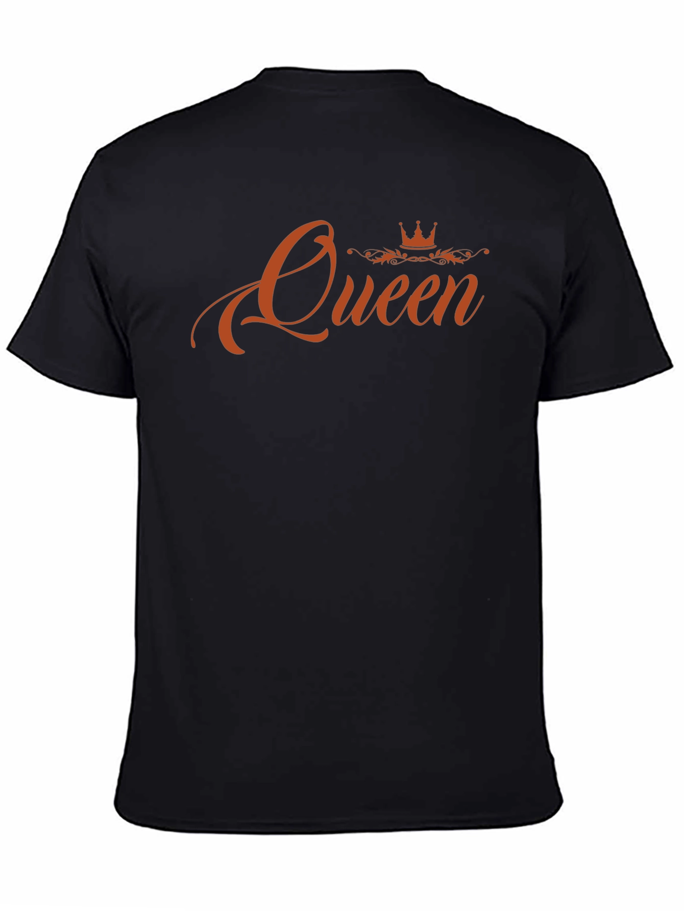 Queen Graphic Tee - Black Cotton T-Shirt