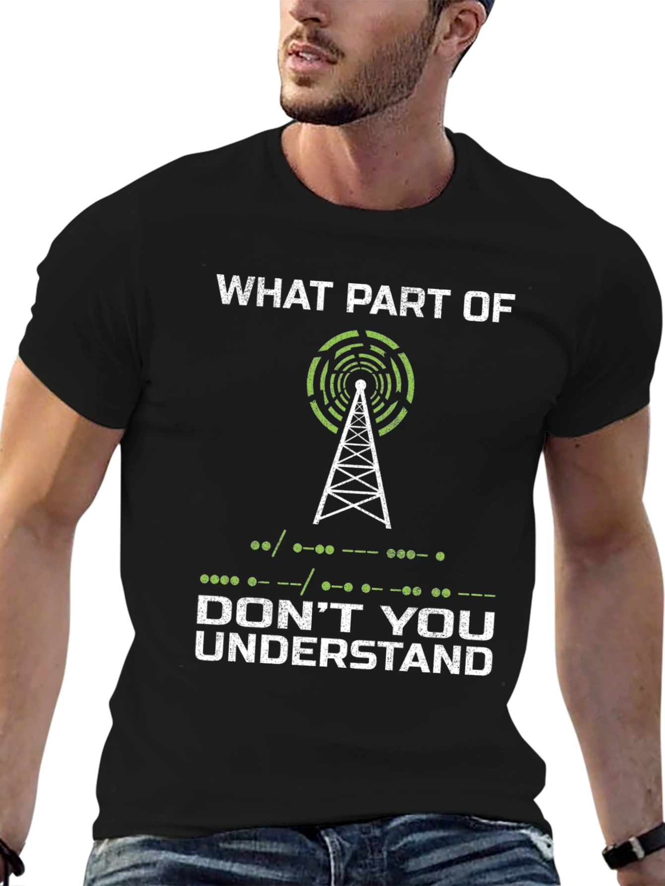 Ham Radio T-Shirt - What Part of... Design