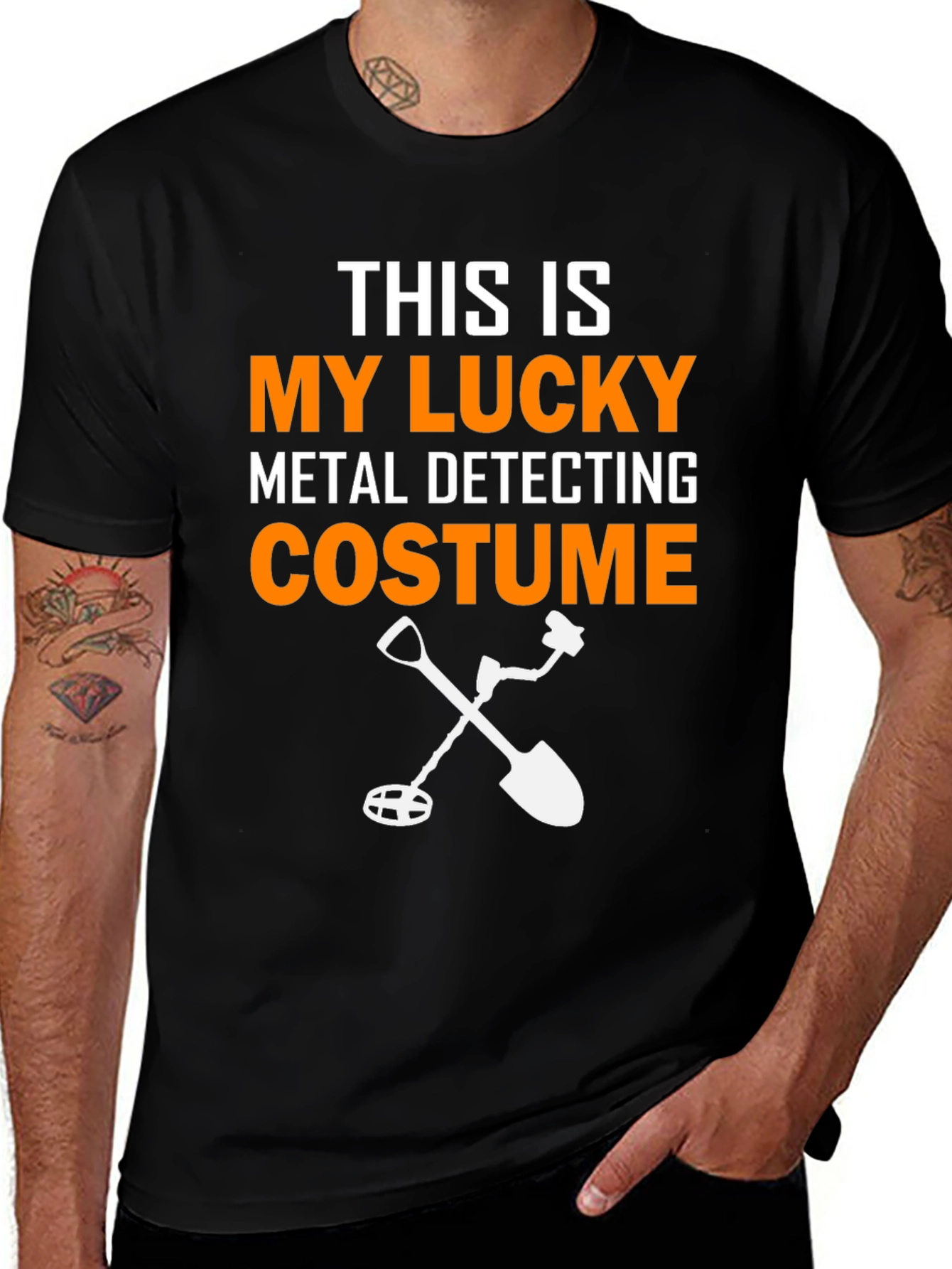 Lucky Metal Detecting Costume T-Shirt