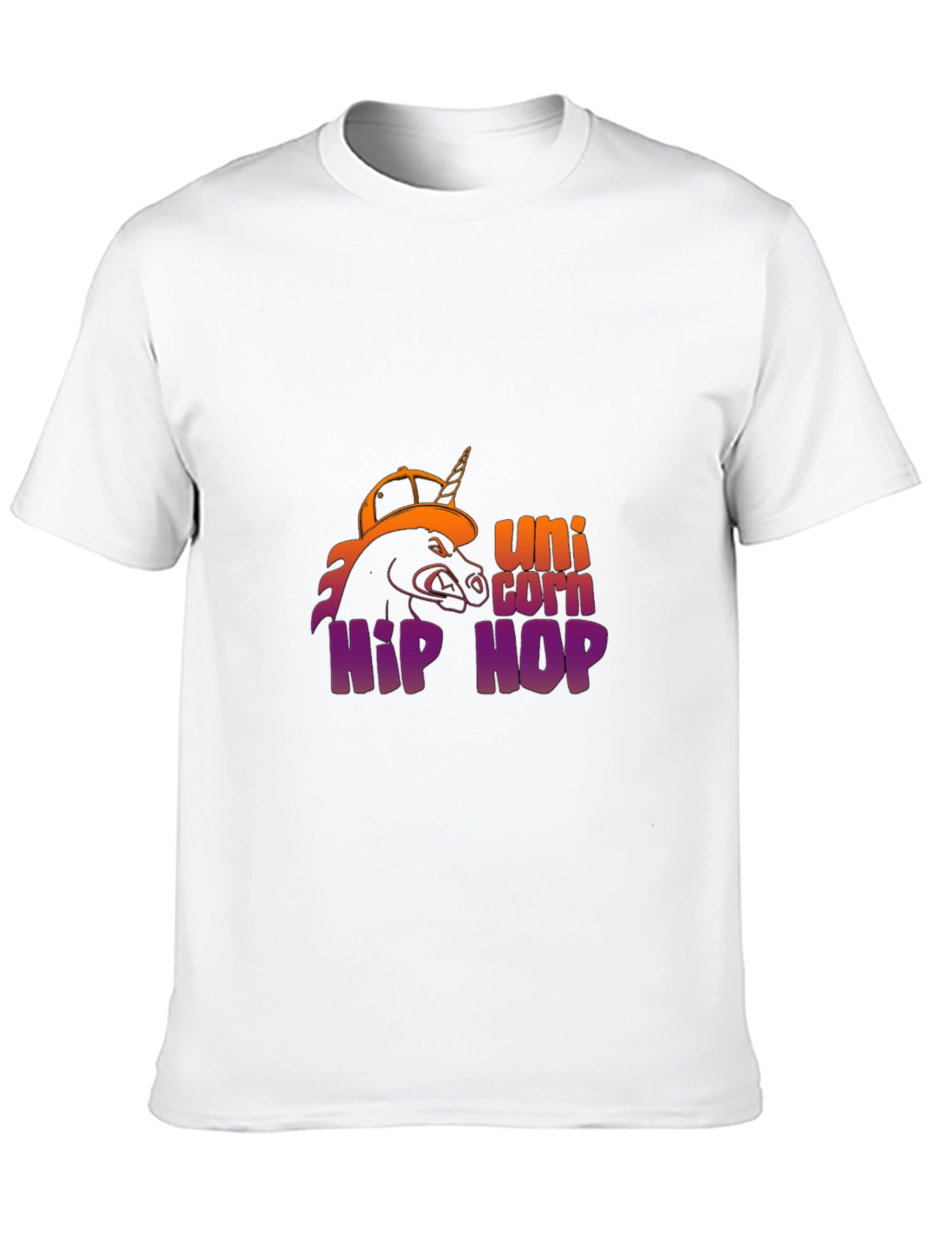 Unicorn Hip Hop Graphic T-Shirt