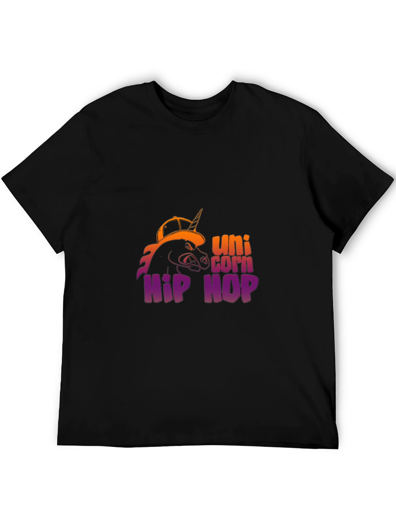 Unicorn Hip Hop Graphic T-Shirt