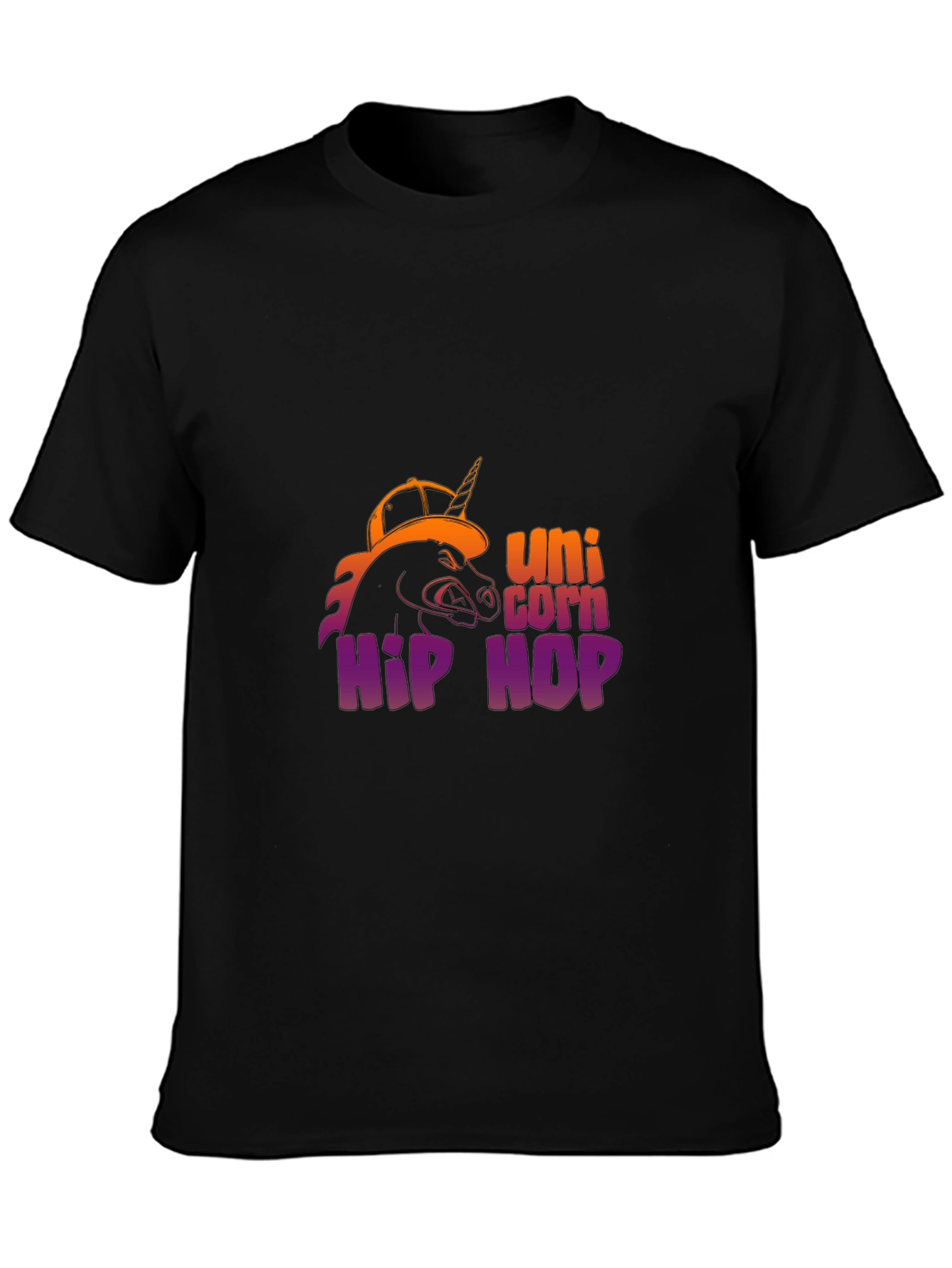 Unicorn Hip Hop Graphic T-Shirt
