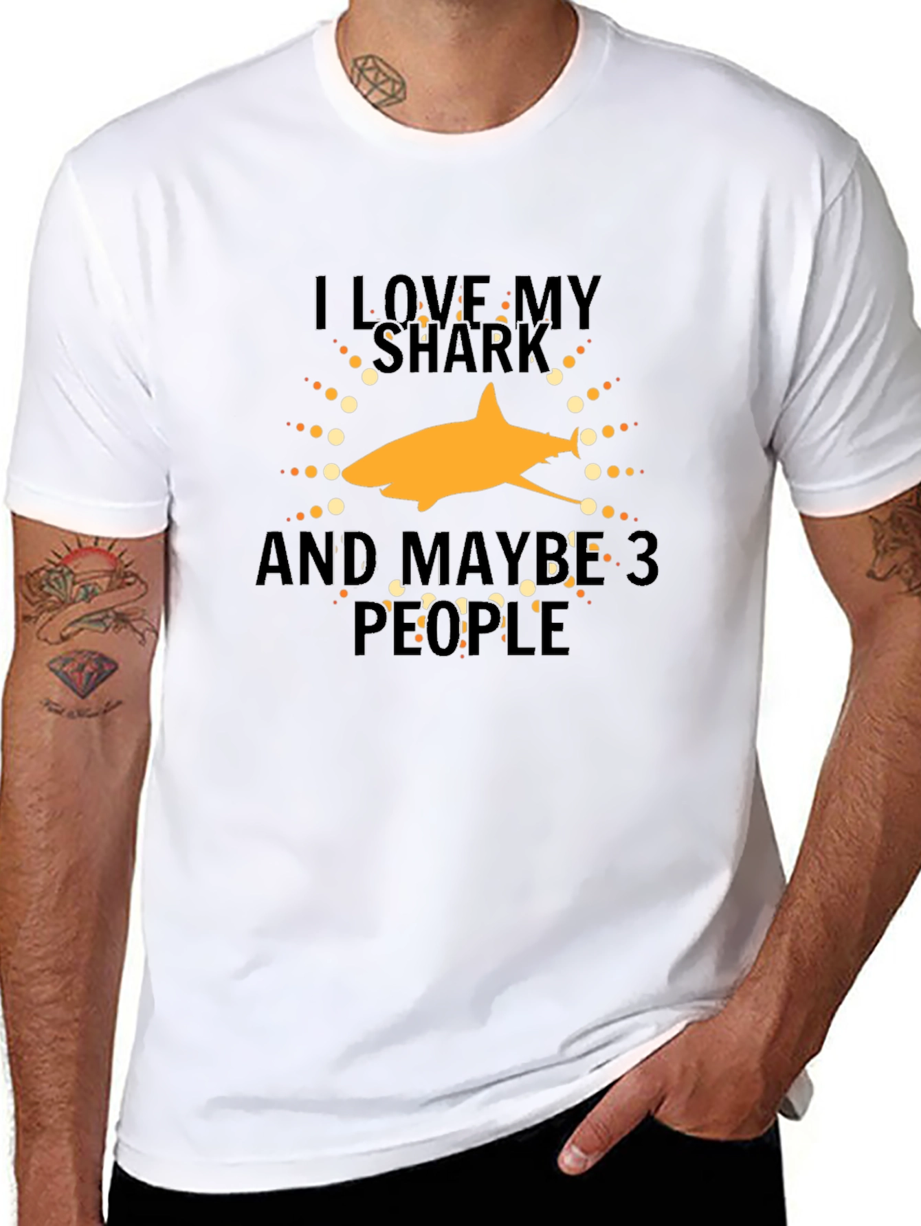 I Love My Shark T-Shirt