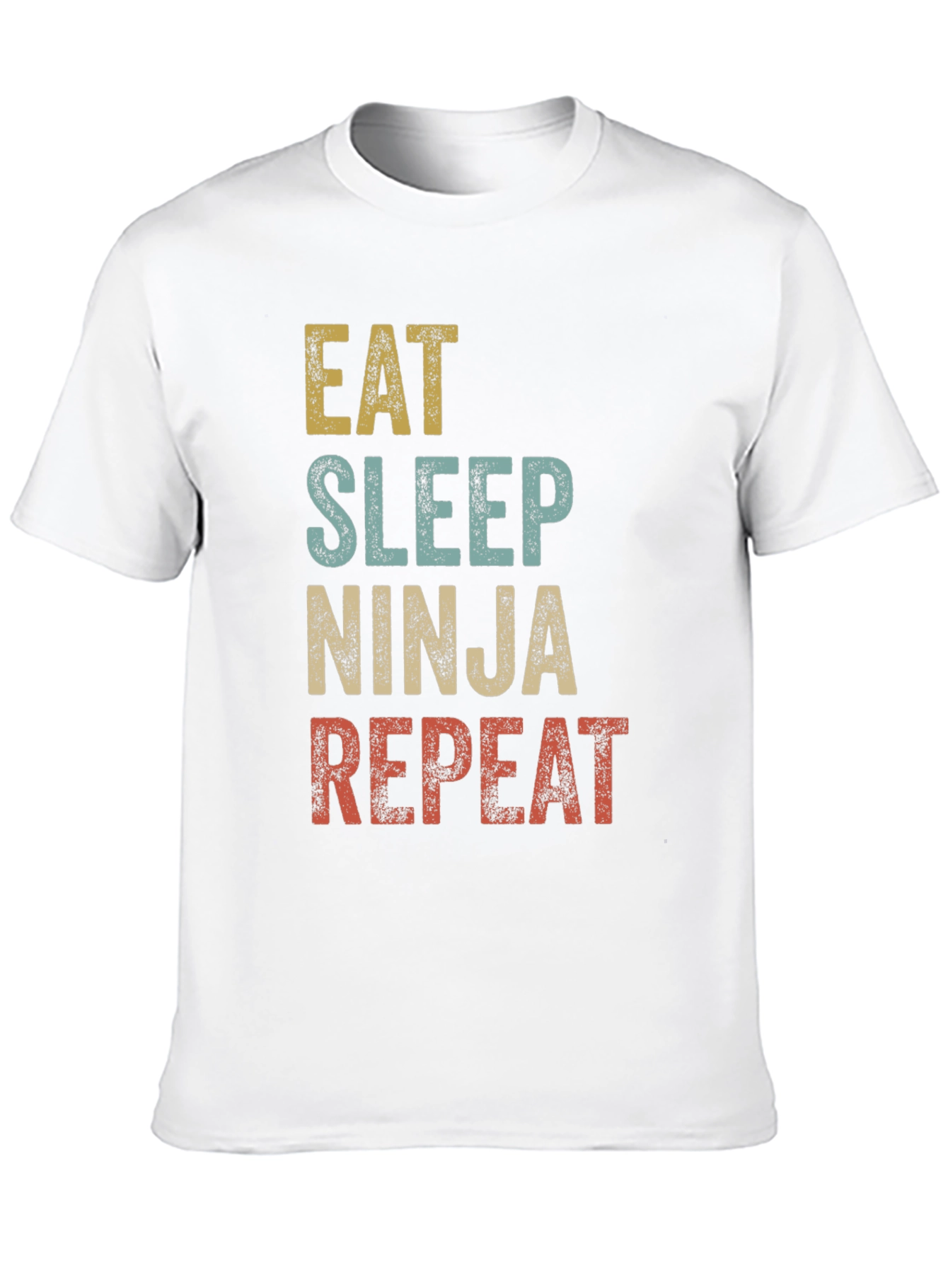 Eat Sleep Ninja Repeat Graphic T-Shirt